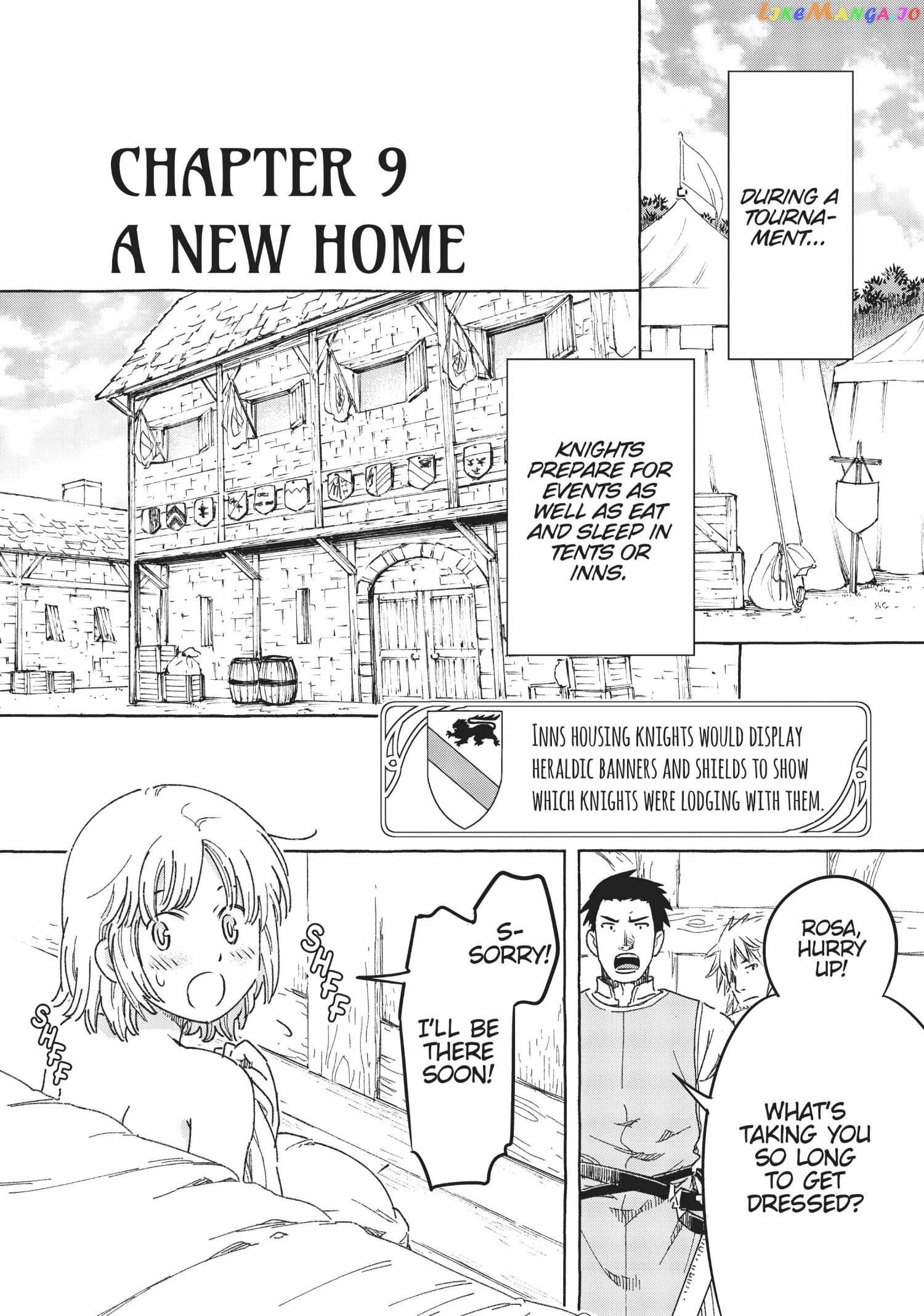 Kishi-tan wa Jouheki no Naka de Hana Hiraku Chapter 9 - page 1