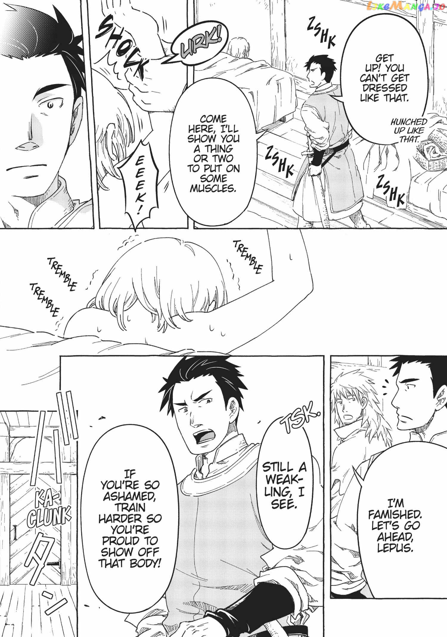 Kishi-tan wa Jouheki no Naka de Hana Hiraku Chapter 9 - page 2