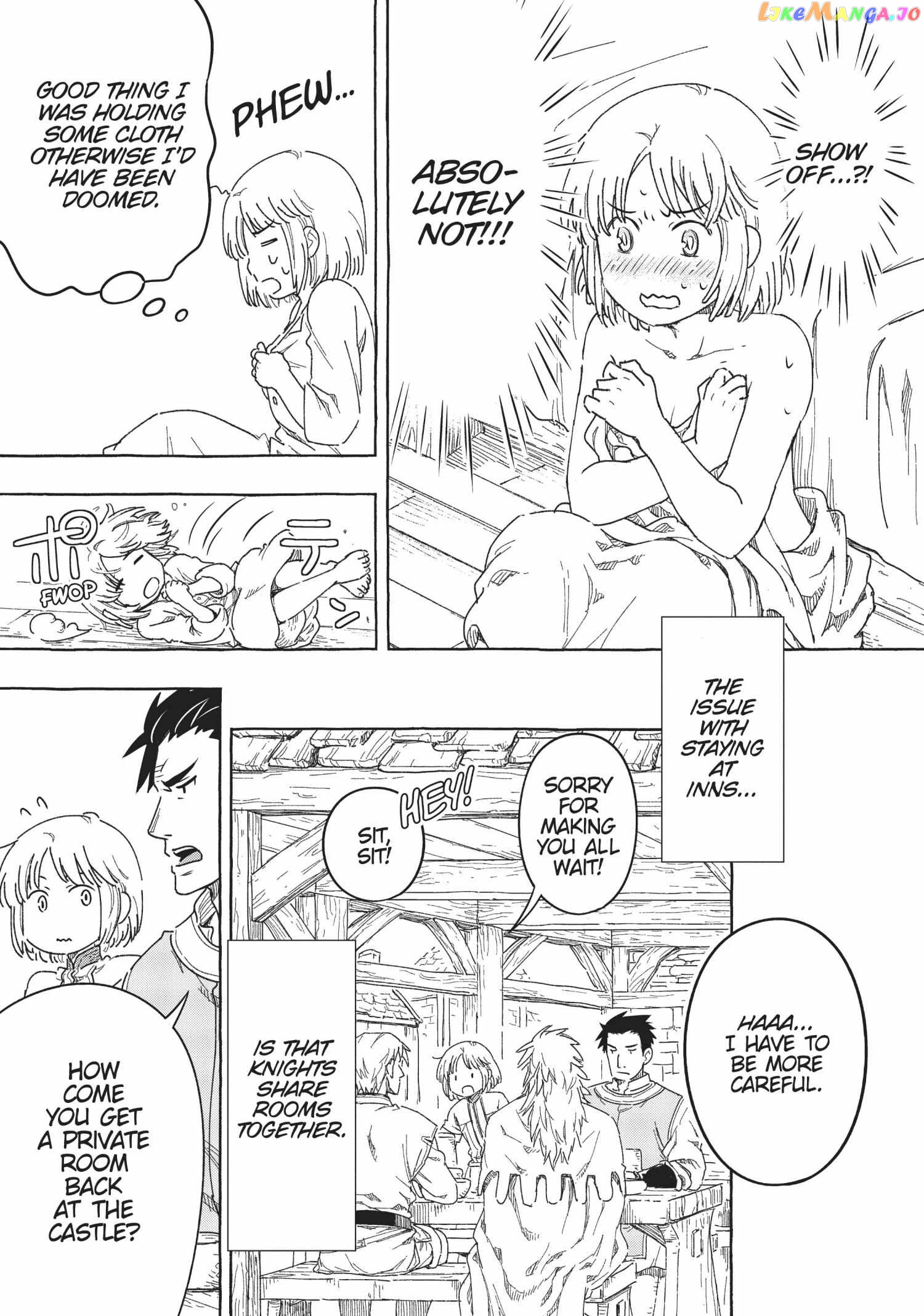 Kishi-tan wa Jouheki no Naka de Hana Hiraku Chapter 9 - page 3