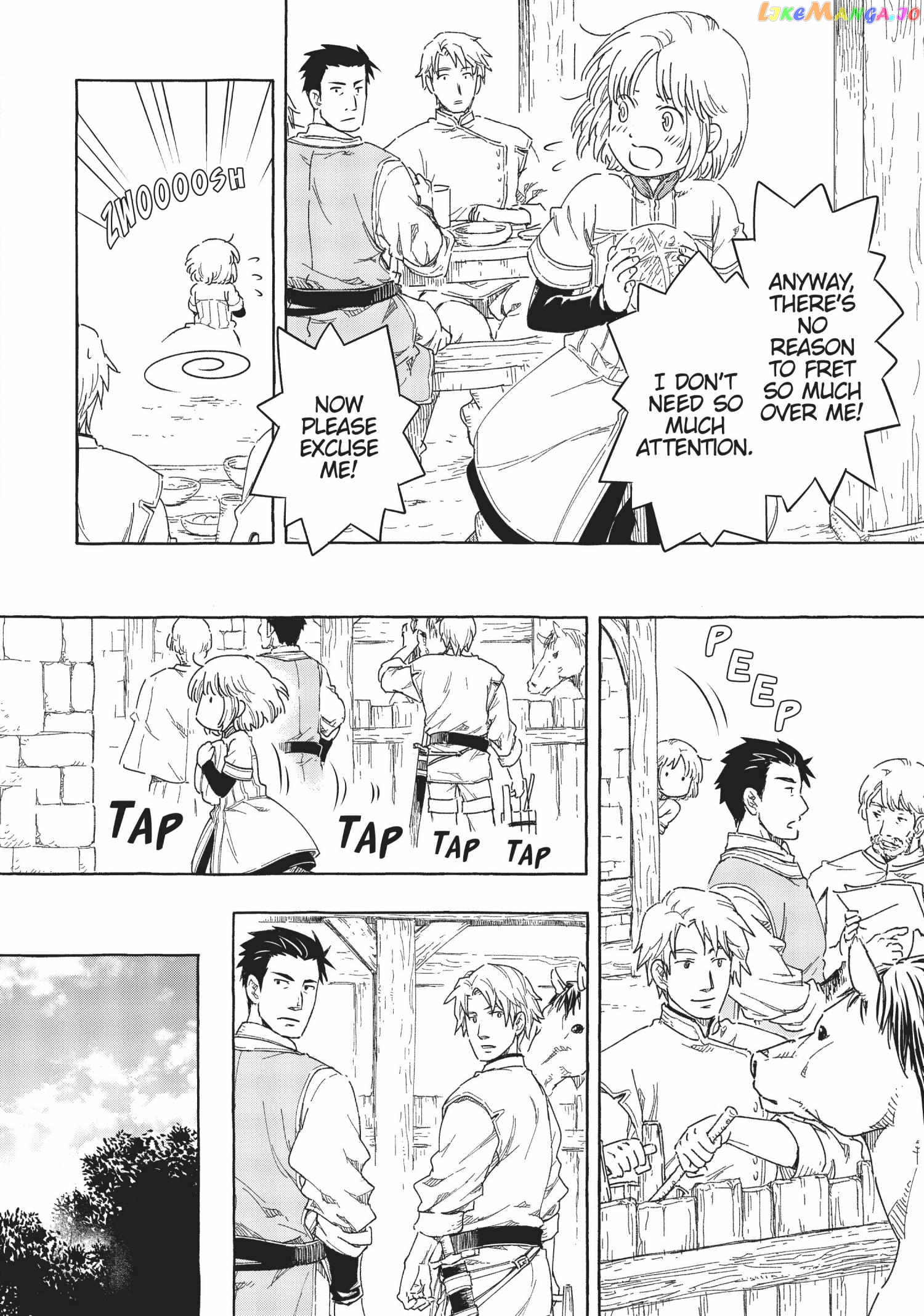 Kishi-tan wa Jouheki no Naka de Hana Hiraku Chapter 9 - page 6