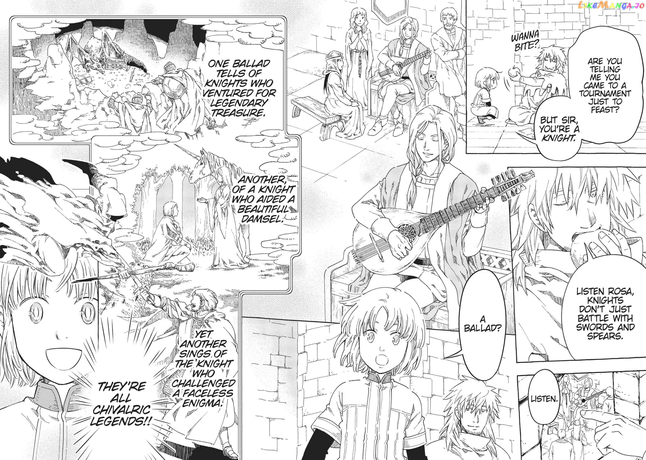 Kishi-tan wa Jouheki no Naka de Hana Hiraku Chapter 10 - page 7