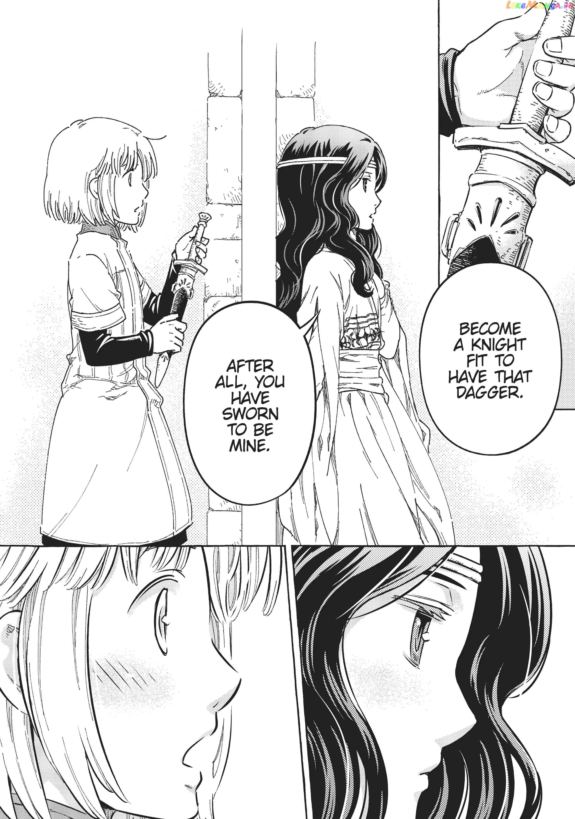 Kishi-tan wa Jouheki no Naka de Hana Hiraku Chapter 17 - page 12