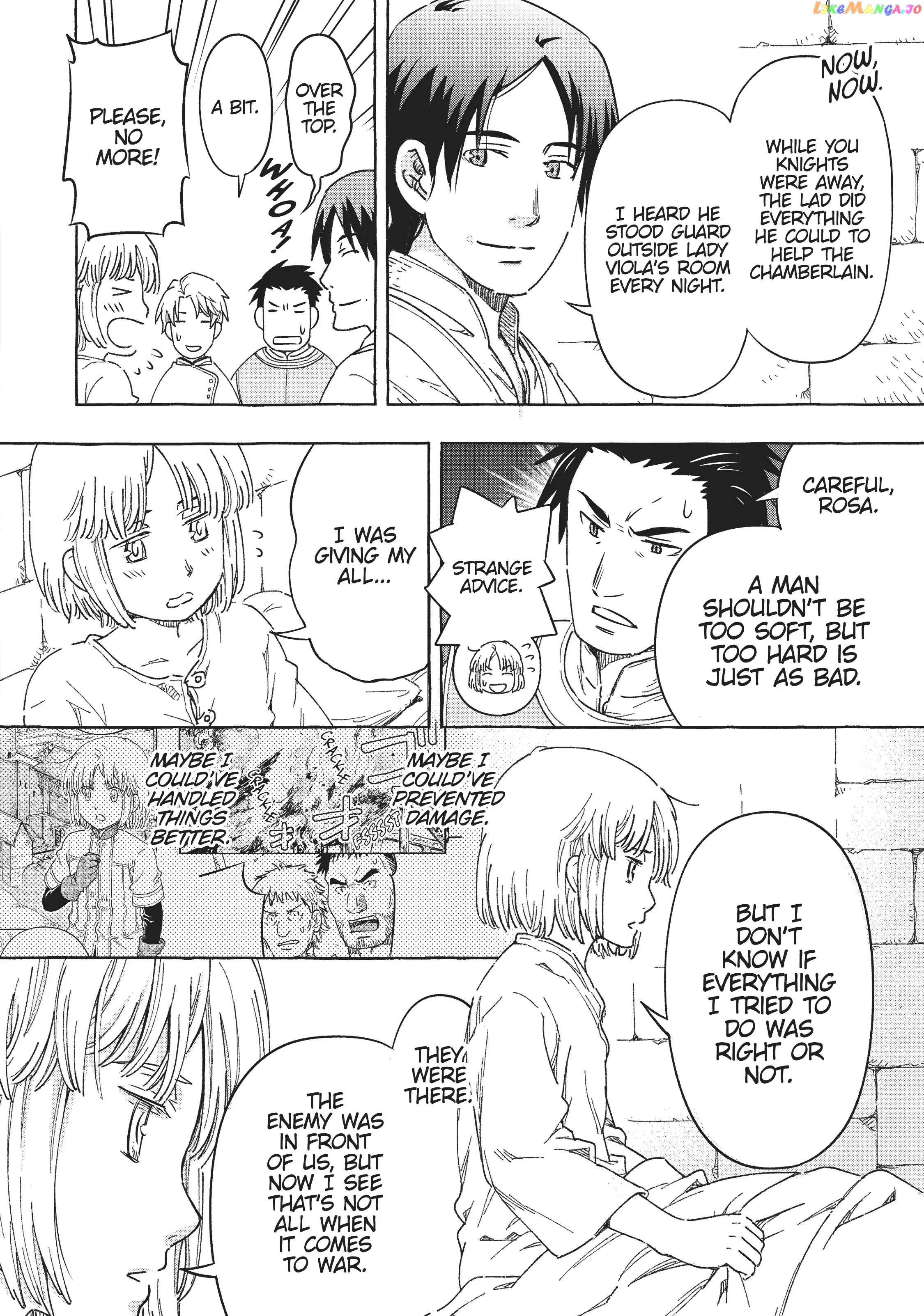Kishi-tan wa Jouheki no Naka de Hana Hiraku Chapter 17 - page 4