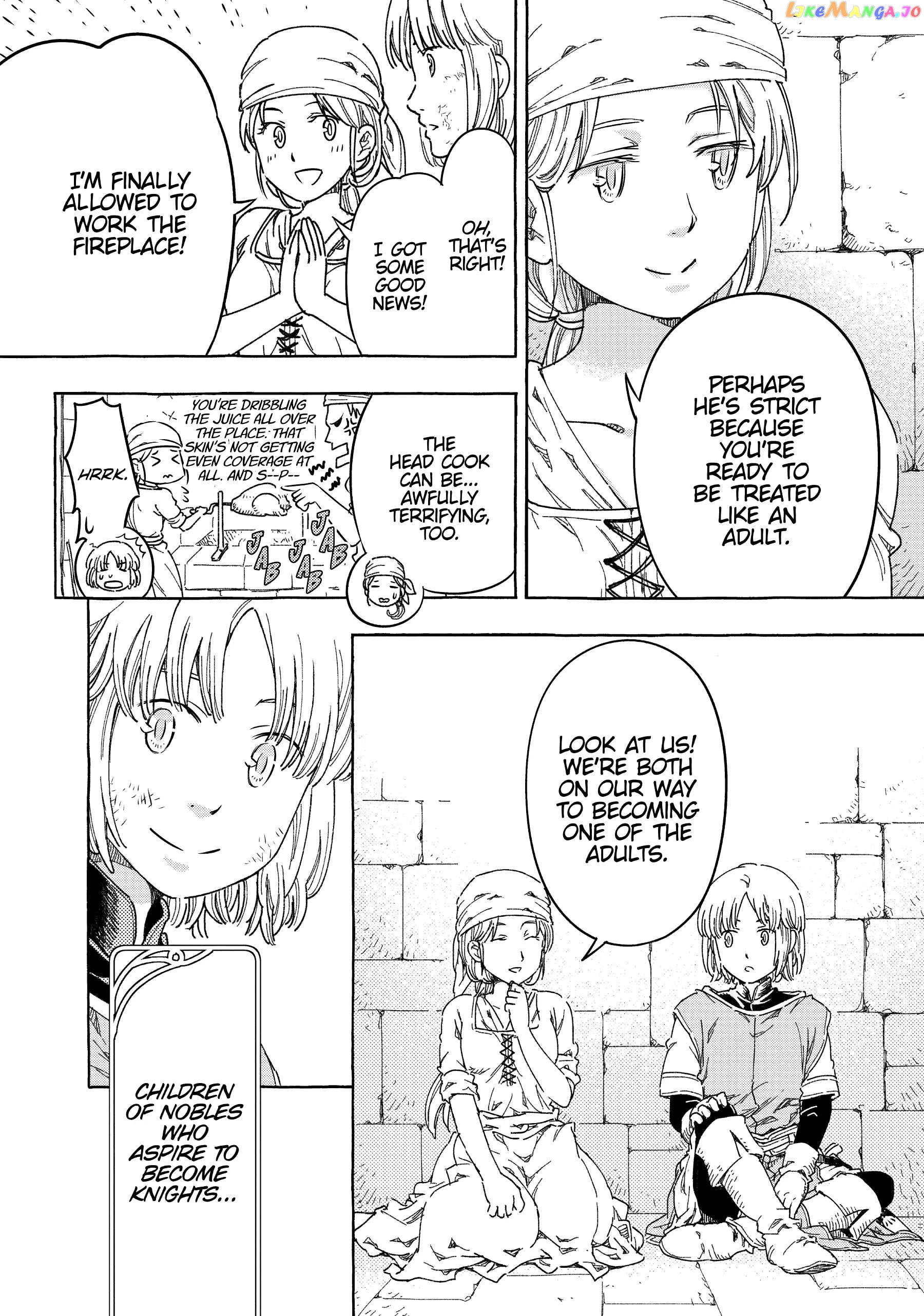 Kishi-tan wa Jouheki no Naka de Hana Hiraku Chapter 18 - page 9