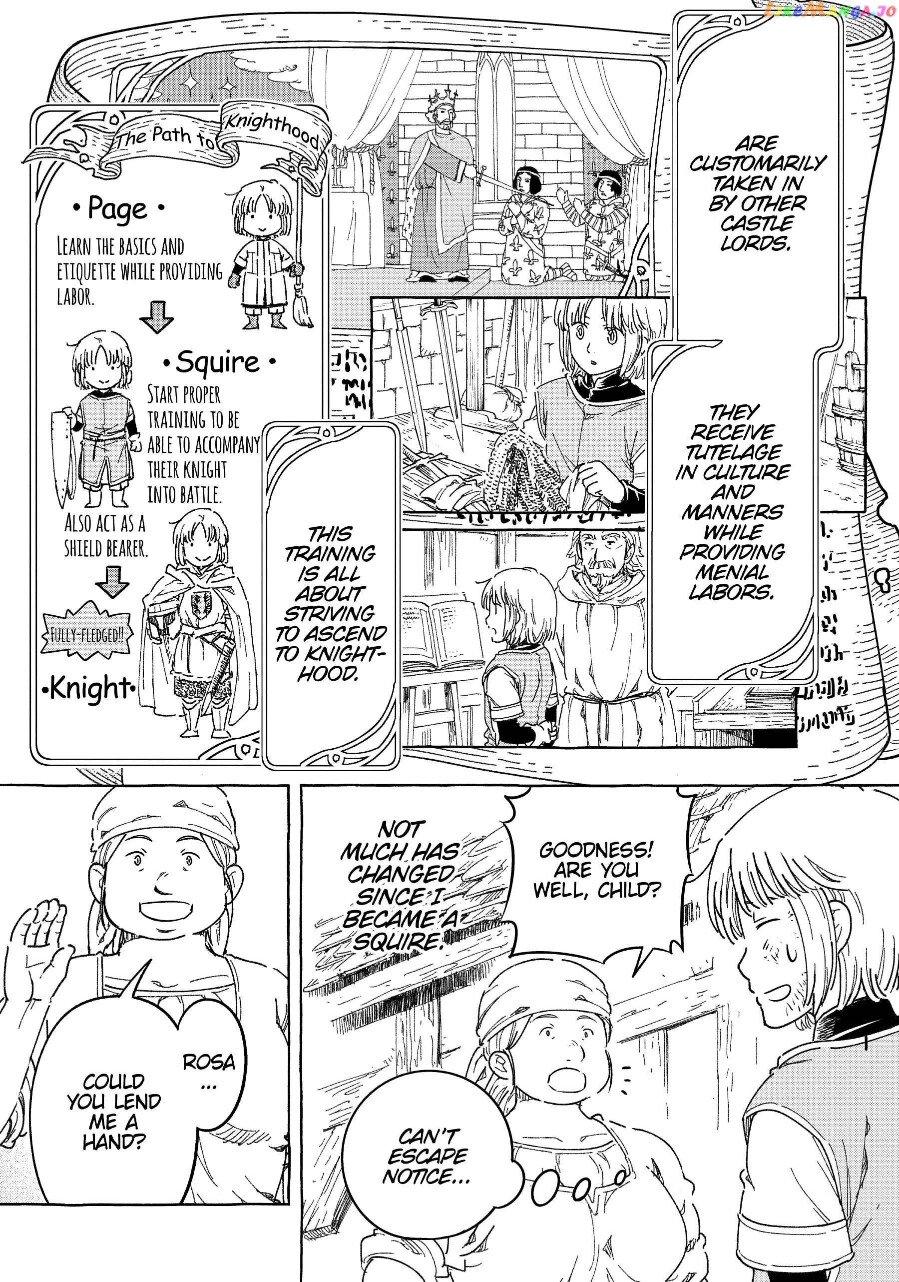 Kishi-tan wa Jouheki no Naka de Hana Hiraku Chapter 18 - page 10
