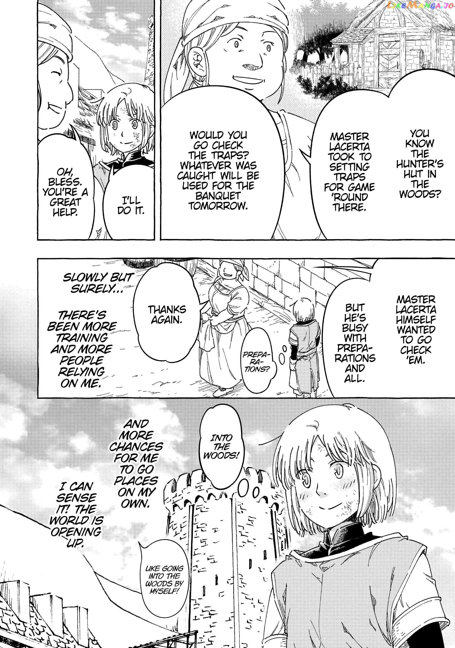 Kishi-tan wa Jouheki no Naka de Hana Hiraku Chapter 18 - page 11