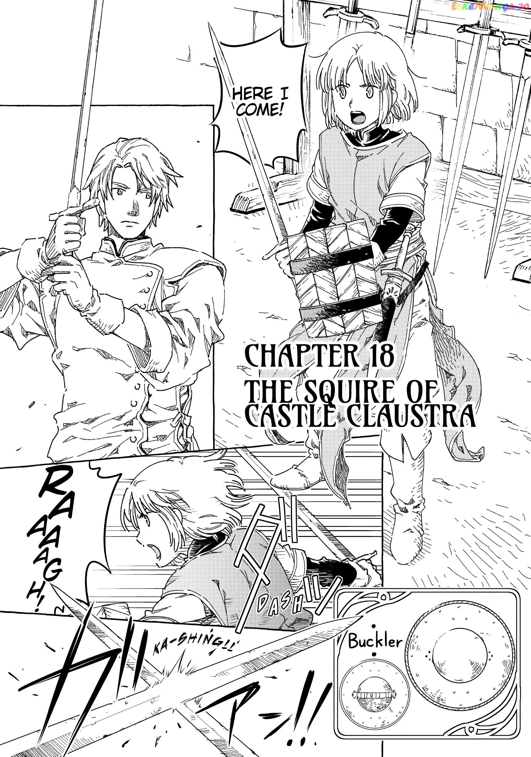 Kishi-tan wa Jouheki no Naka de Hana Hiraku Chapter 18 - page 4