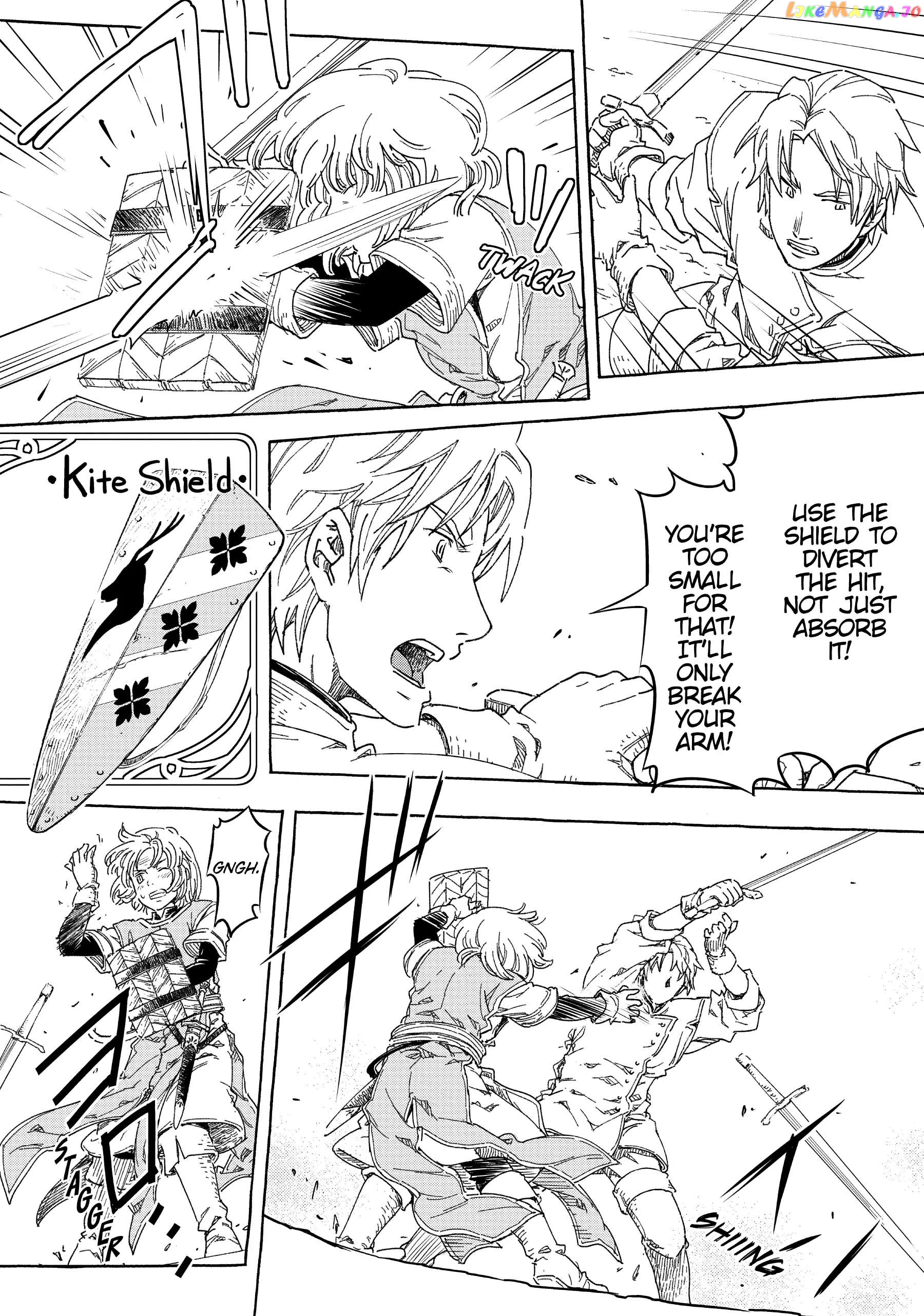Kishi-tan wa Jouheki no Naka de Hana Hiraku Chapter 18 - page 5