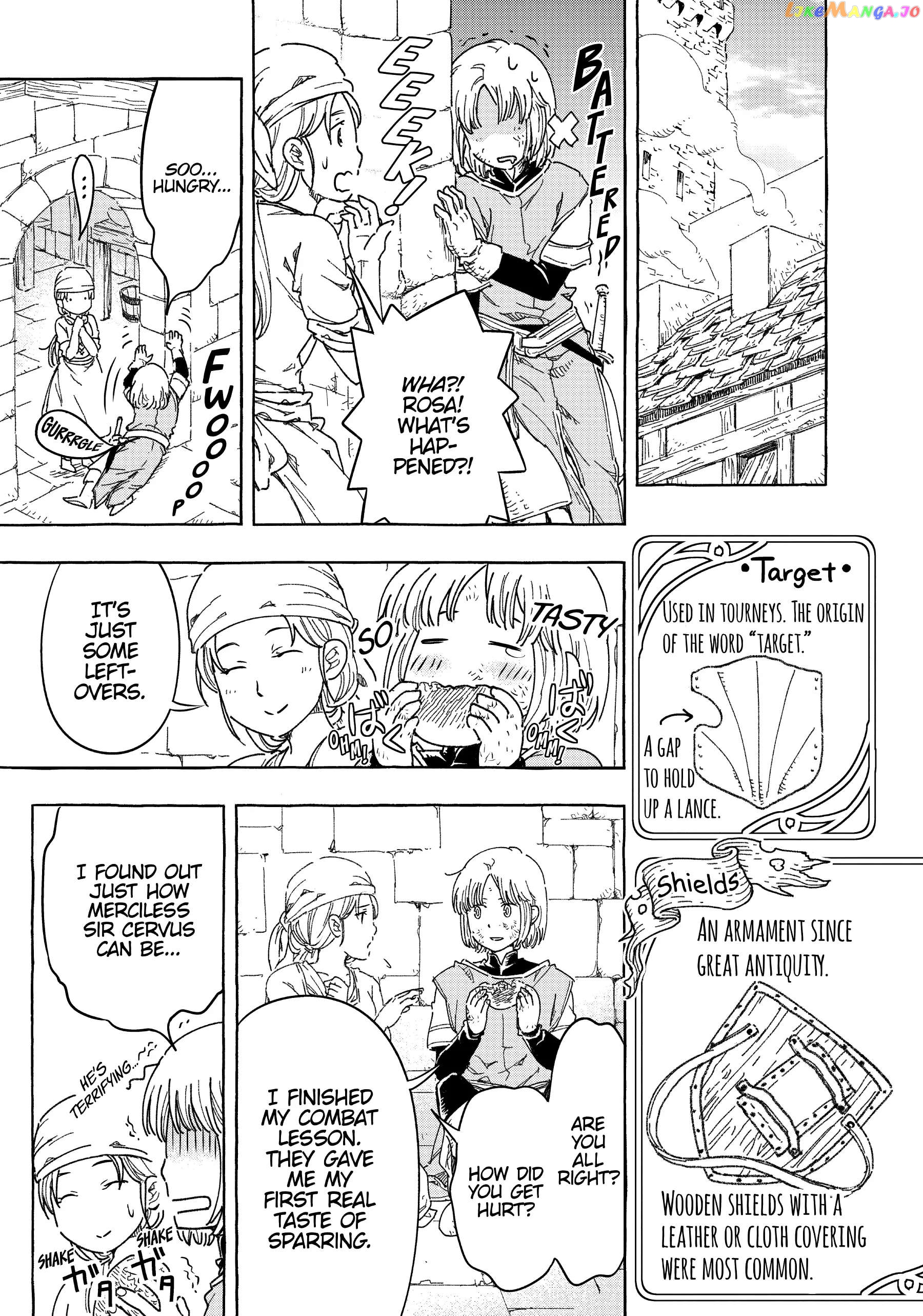 Kishi-tan wa Jouheki no Naka de Hana Hiraku Chapter 18 - page 8