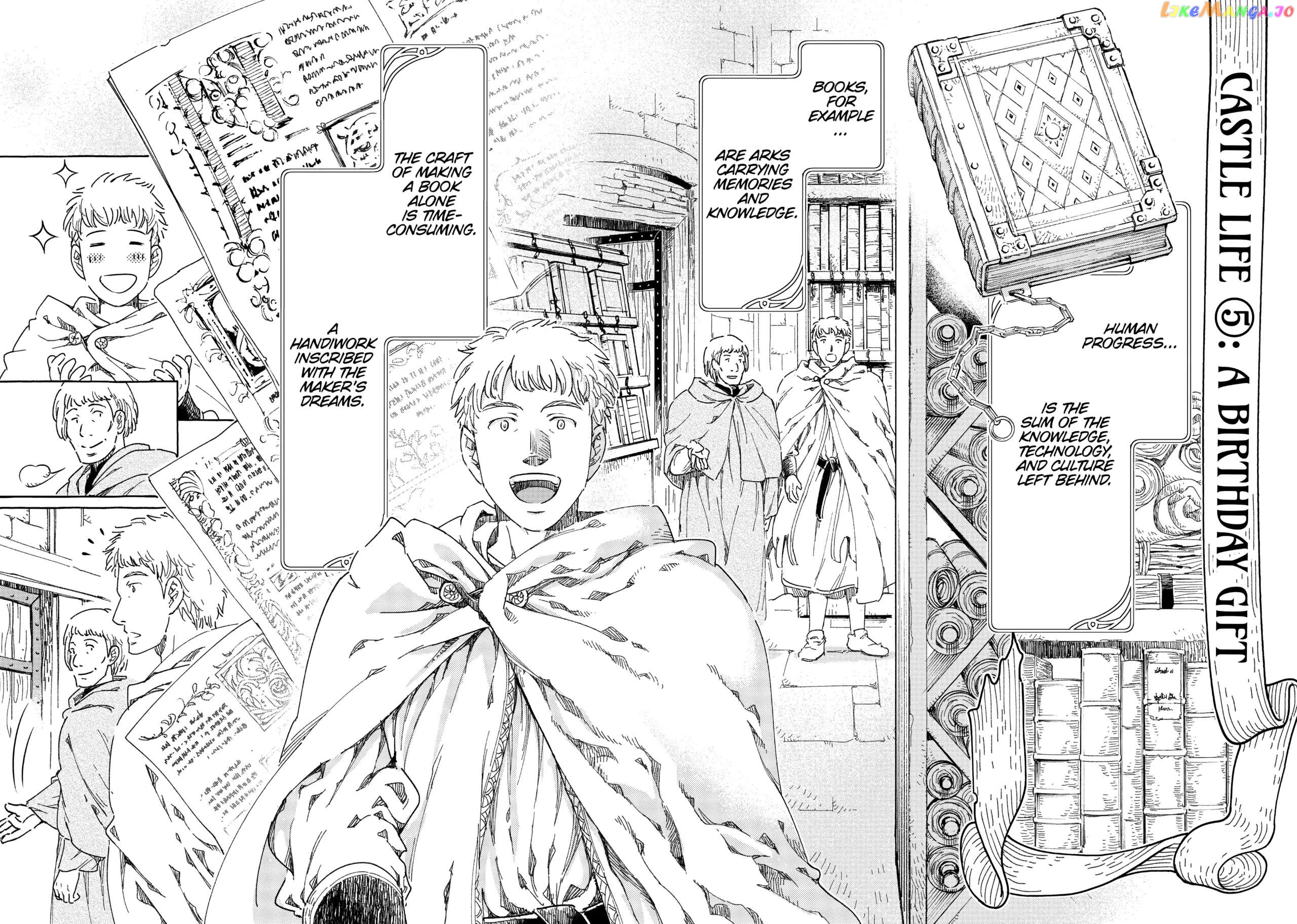 Kishi-tan wa Jouheki no Naka de Hana Hiraku Chapter 19.5 - page 1