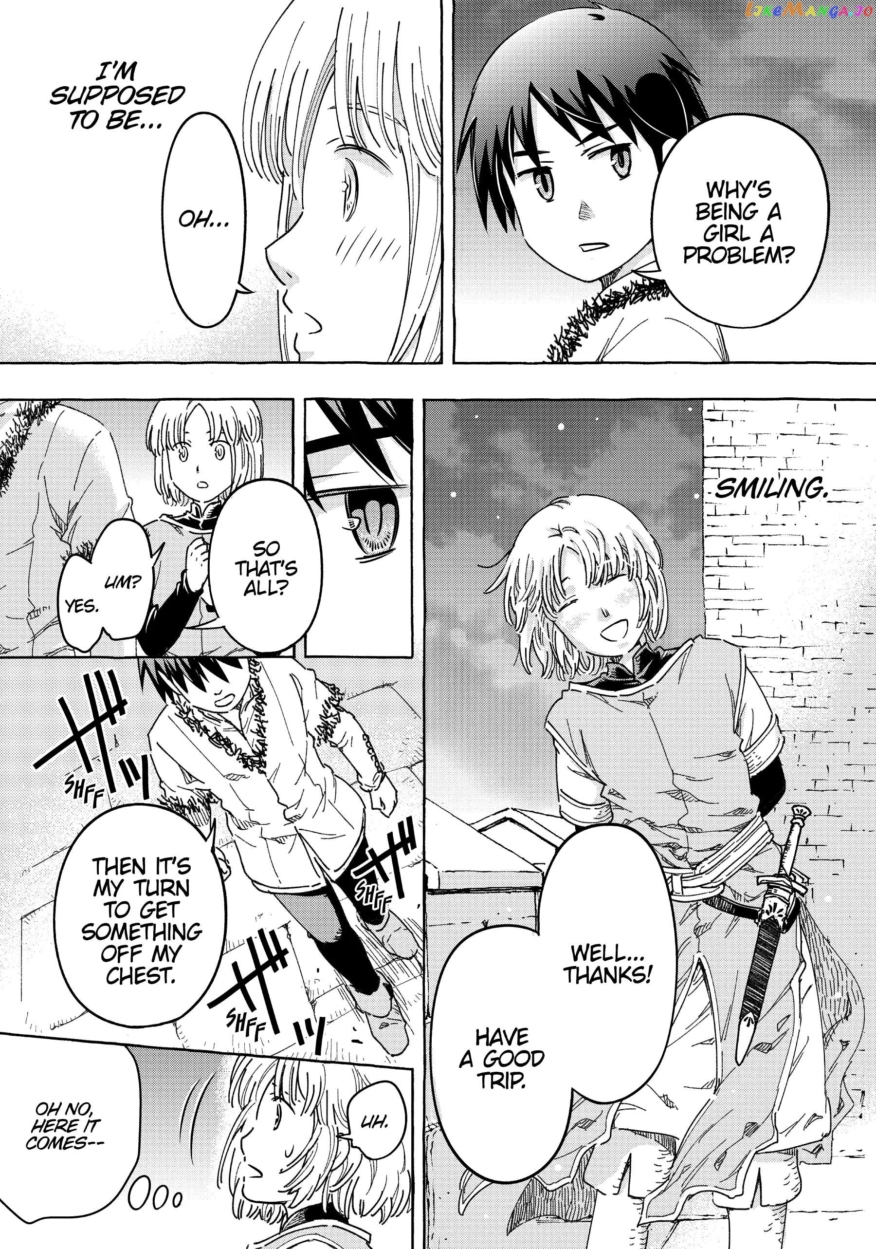 Kishi-tan wa Jouheki no Naka de Hana Hiraku Chapter 19 - page 11