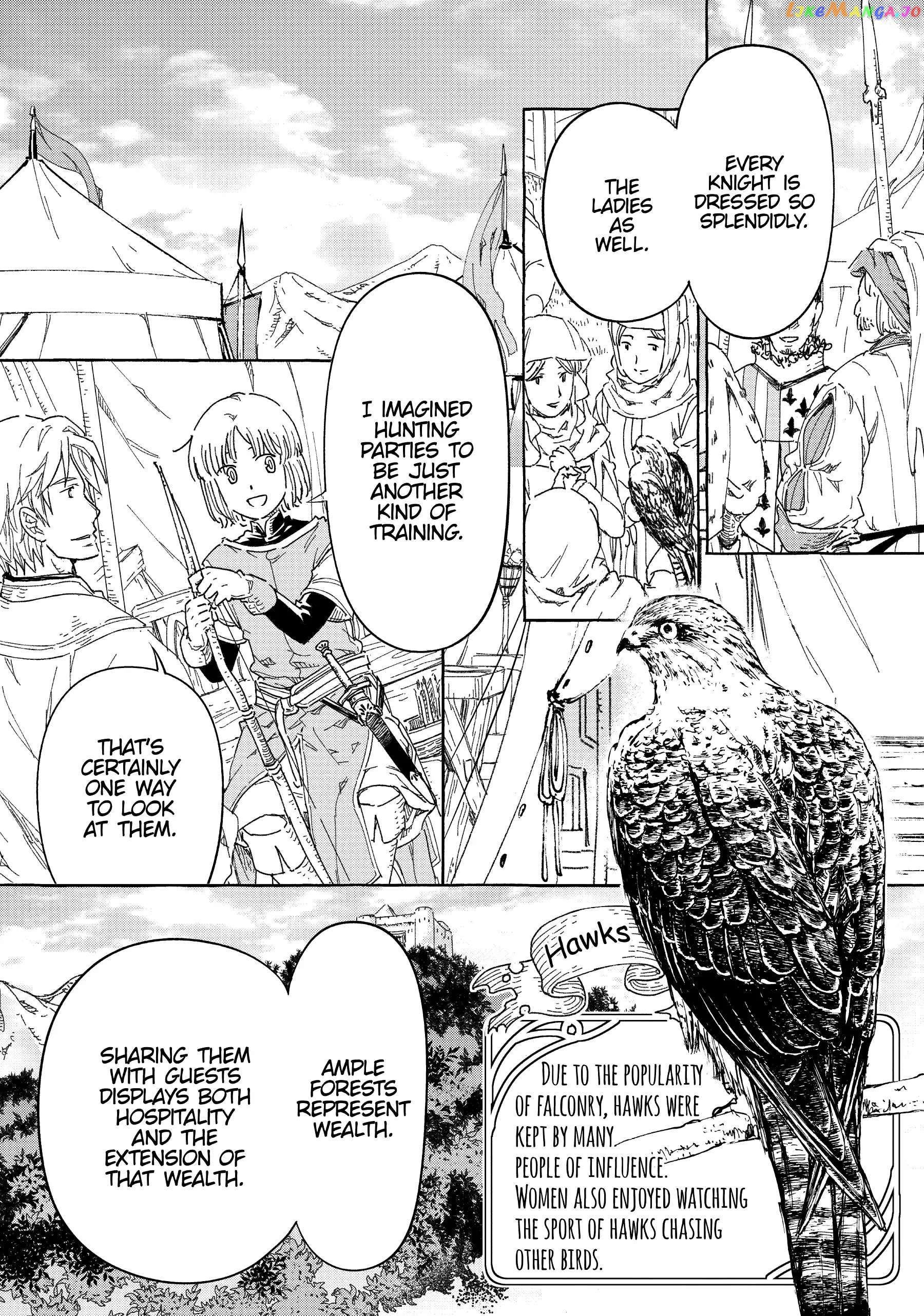 Kishi-tan wa Jouheki no Naka de Hana Hiraku Chapter 21 - page 14