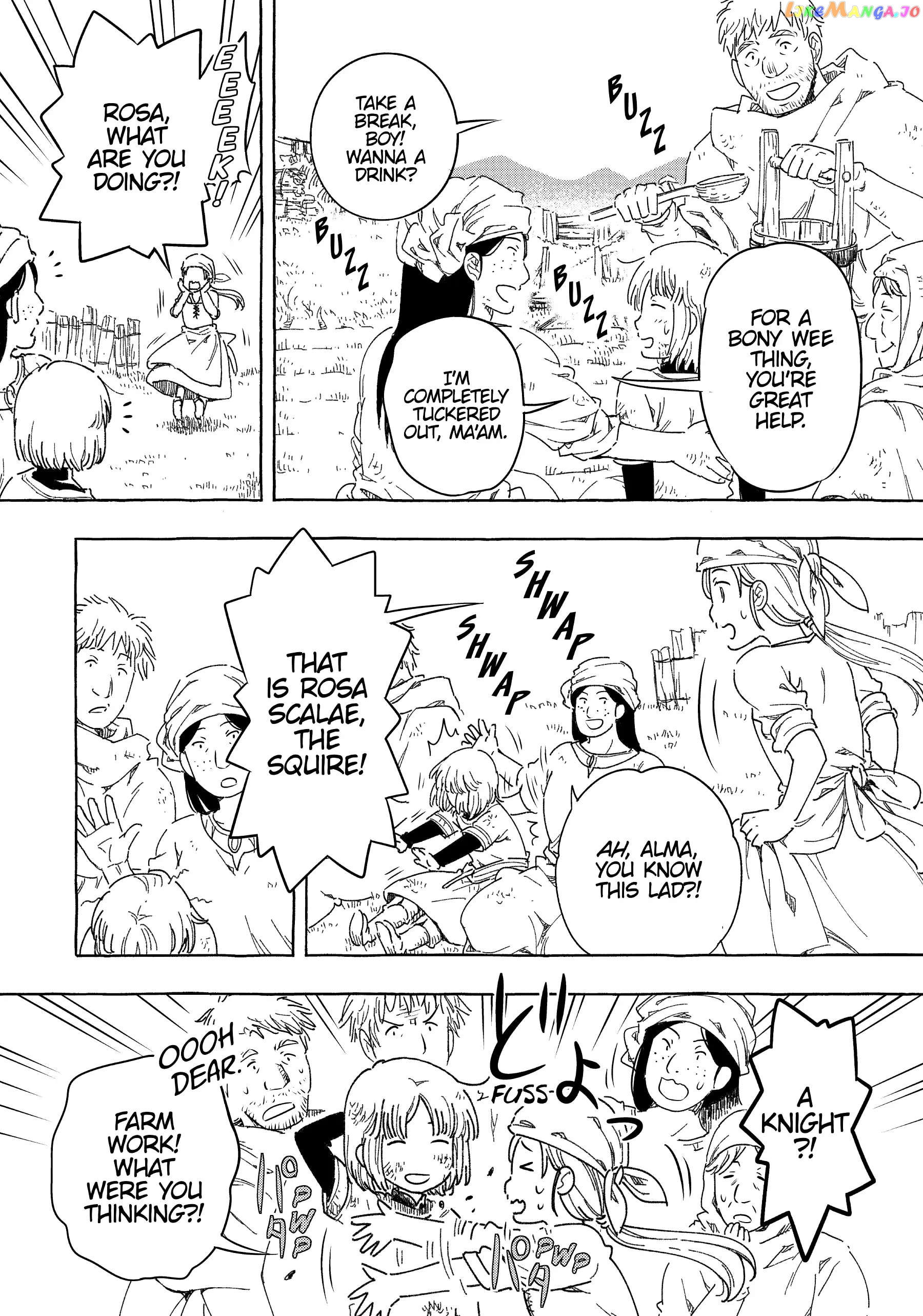 Kishi-tan wa Jouheki no Naka de Hana Hiraku Chapter 21 - page 5