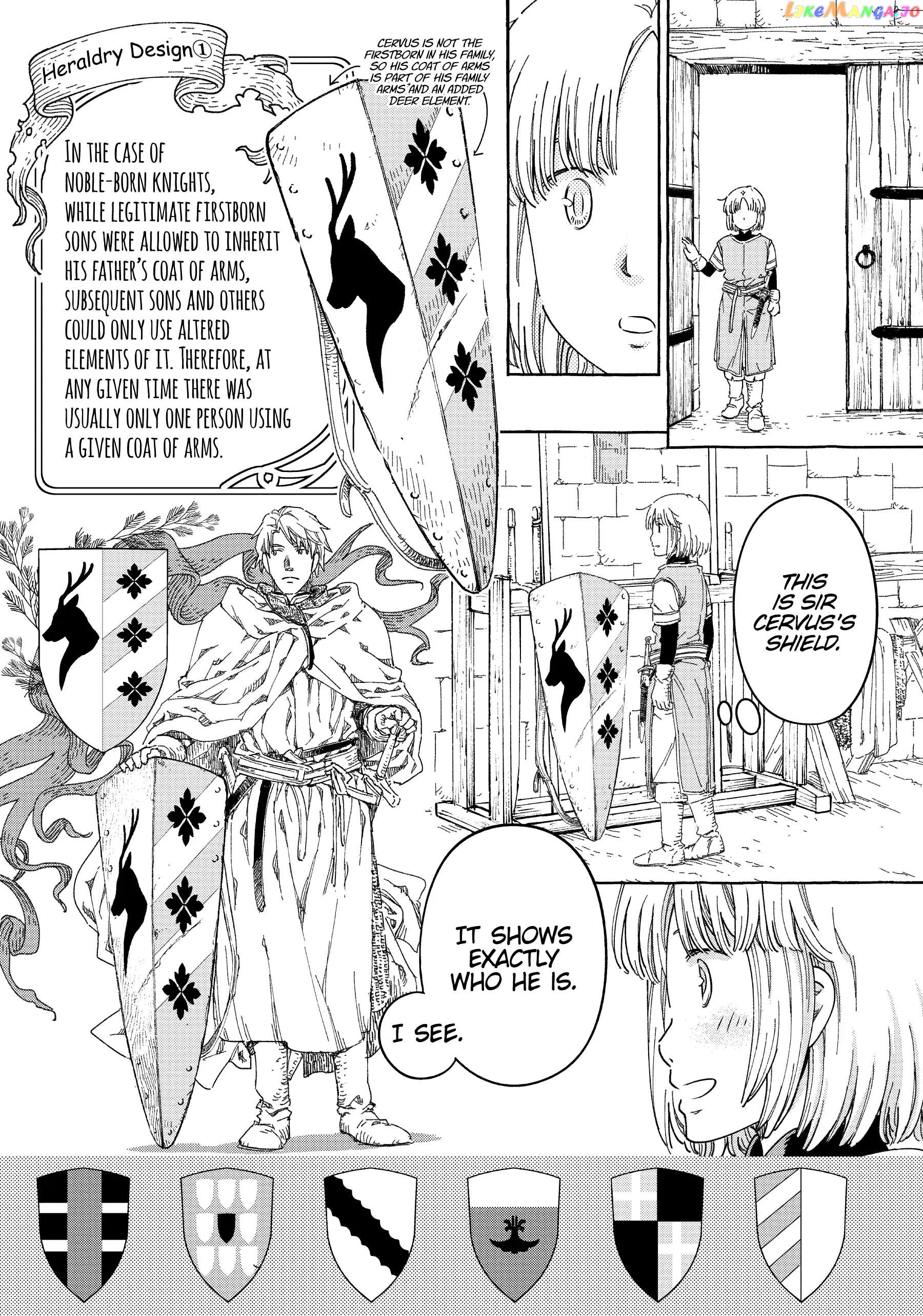 Kishi-tan wa Jouheki no Naka de Hana Hiraku Chapter 20 - page 3
