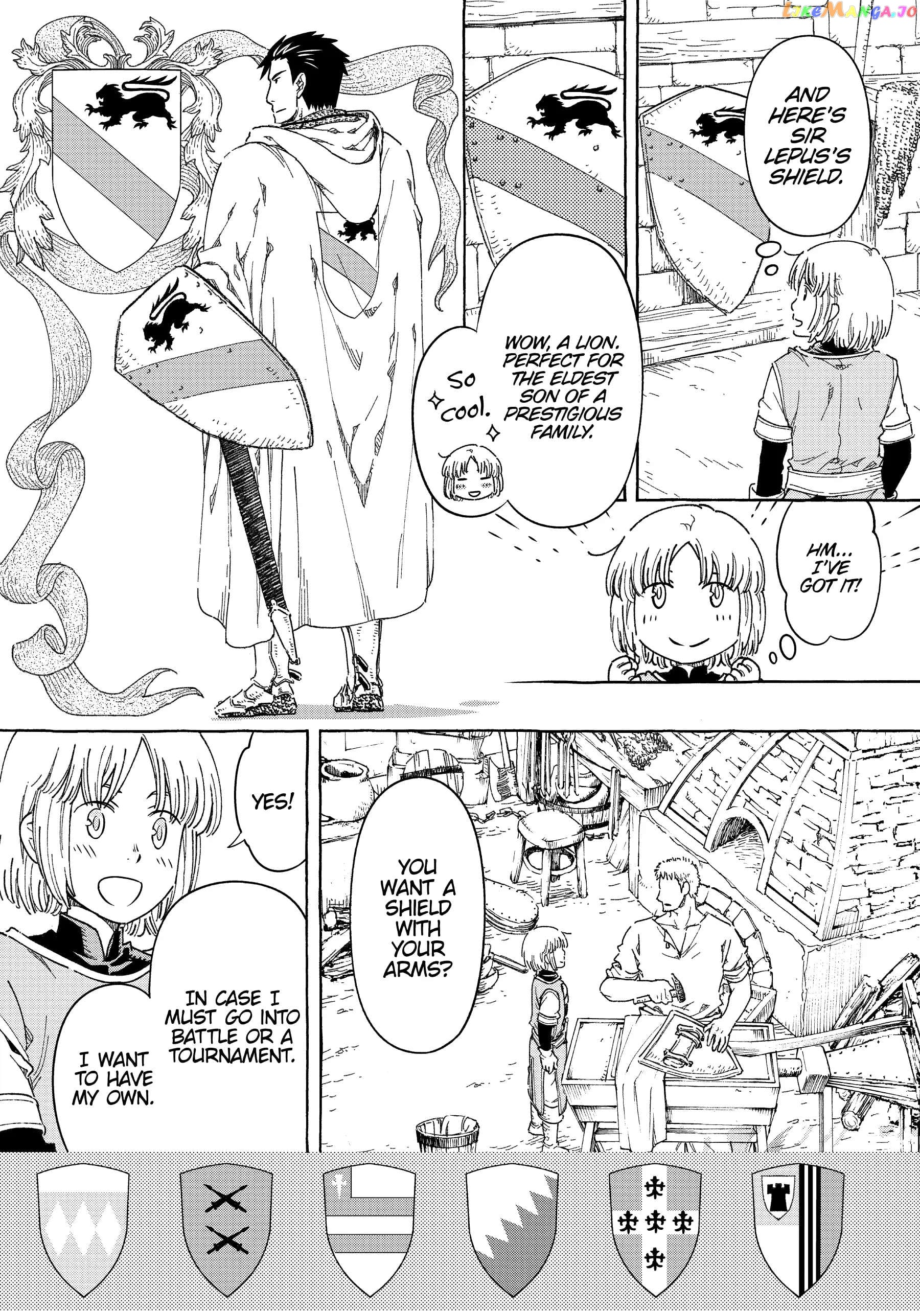 Kishi-tan wa Jouheki no Naka de Hana Hiraku Chapter 20 - page 4