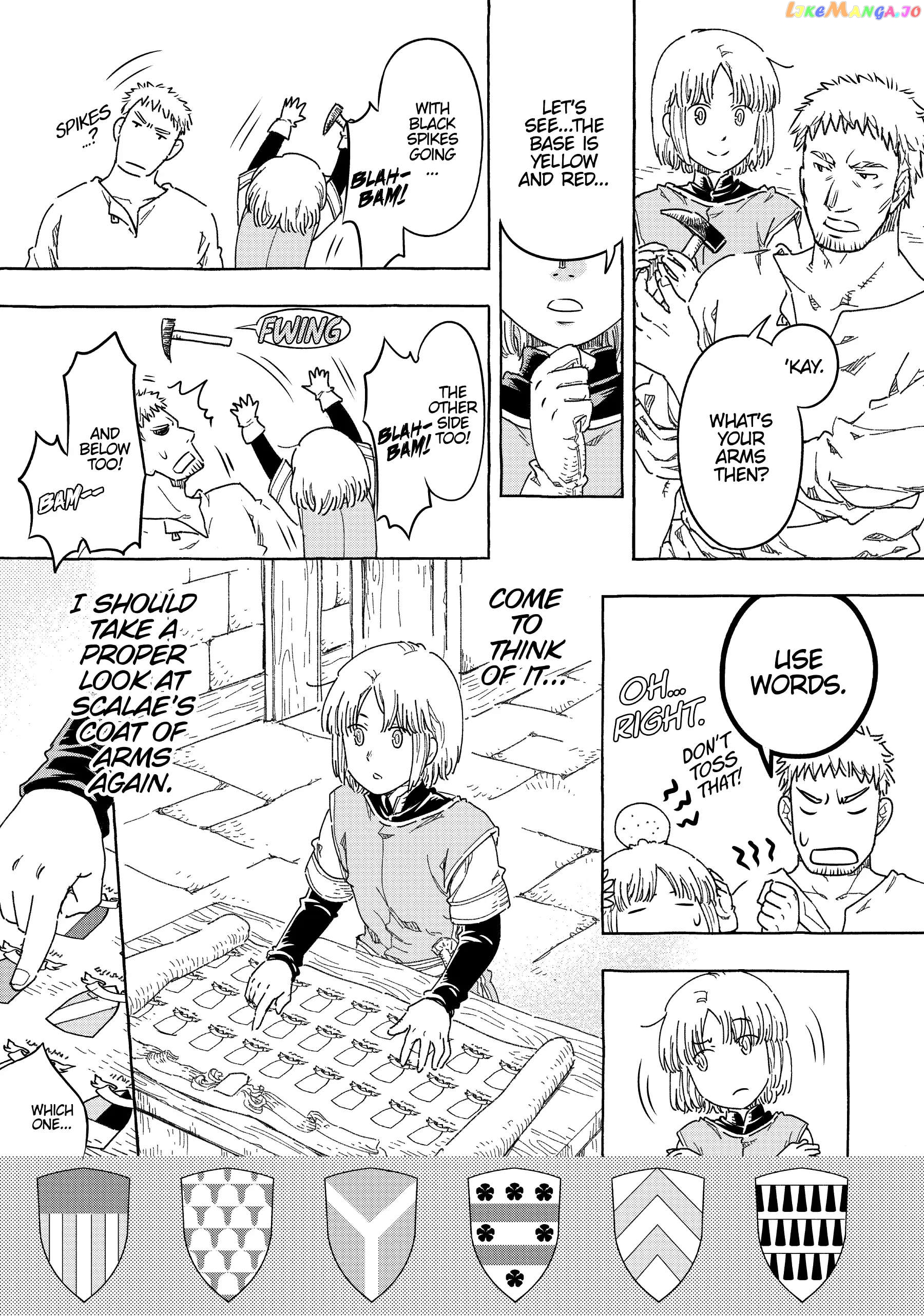 Kishi-tan wa Jouheki no Naka de Hana Hiraku Chapter 20 - page 5