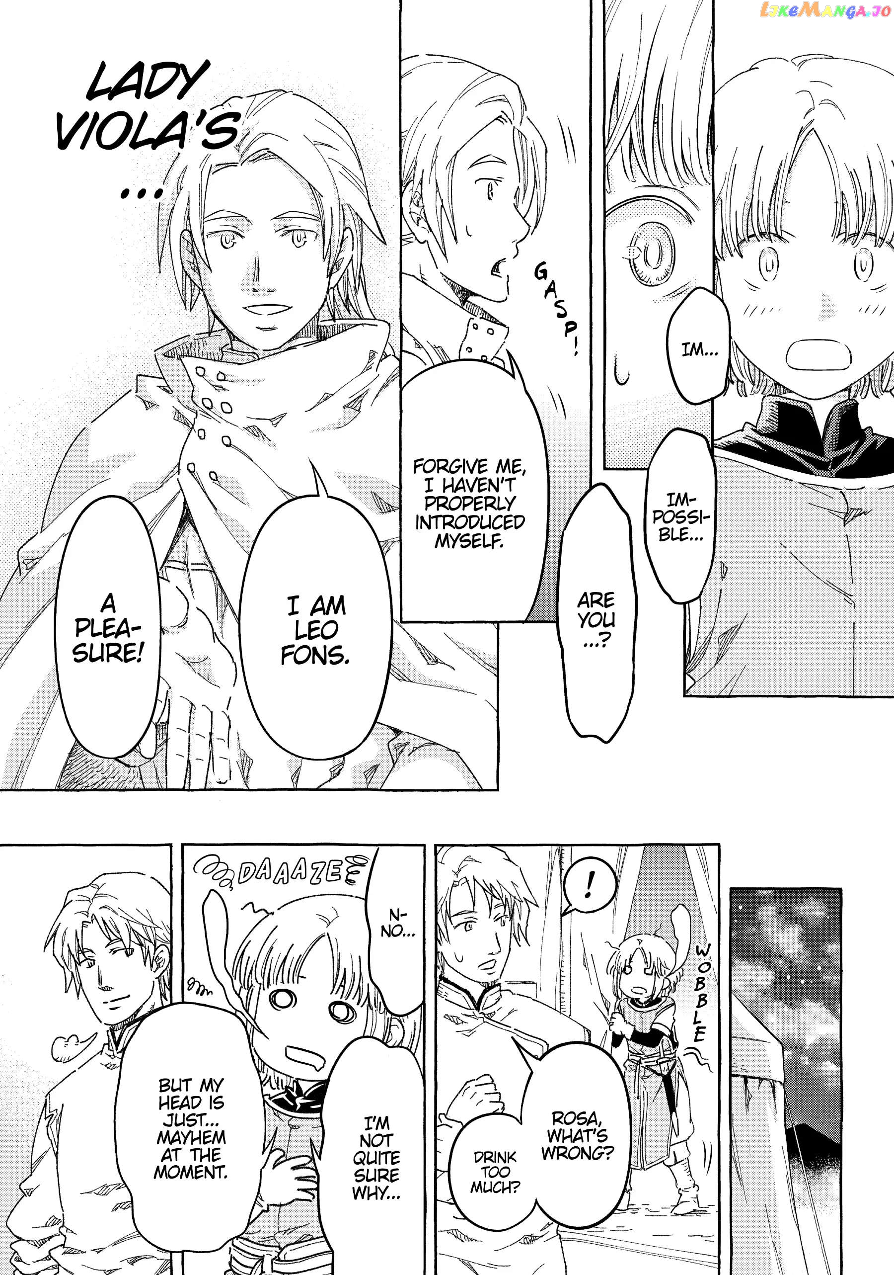 Kishi-tan wa Jouheki no Naka de Hana Hiraku Chapter 22 - page 15