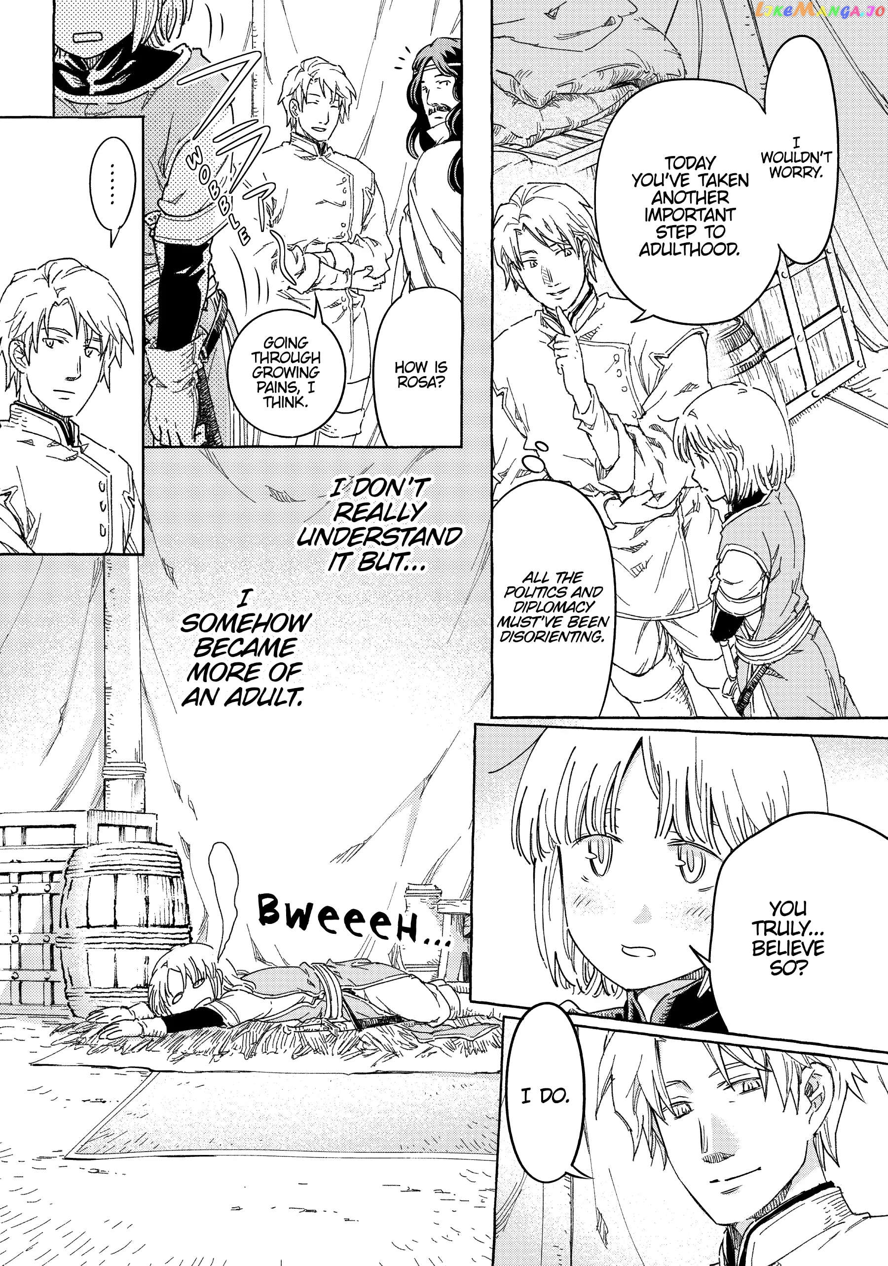 Kishi-tan wa Jouheki no Naka de Hana Hiraku Chapter 22 - page 16