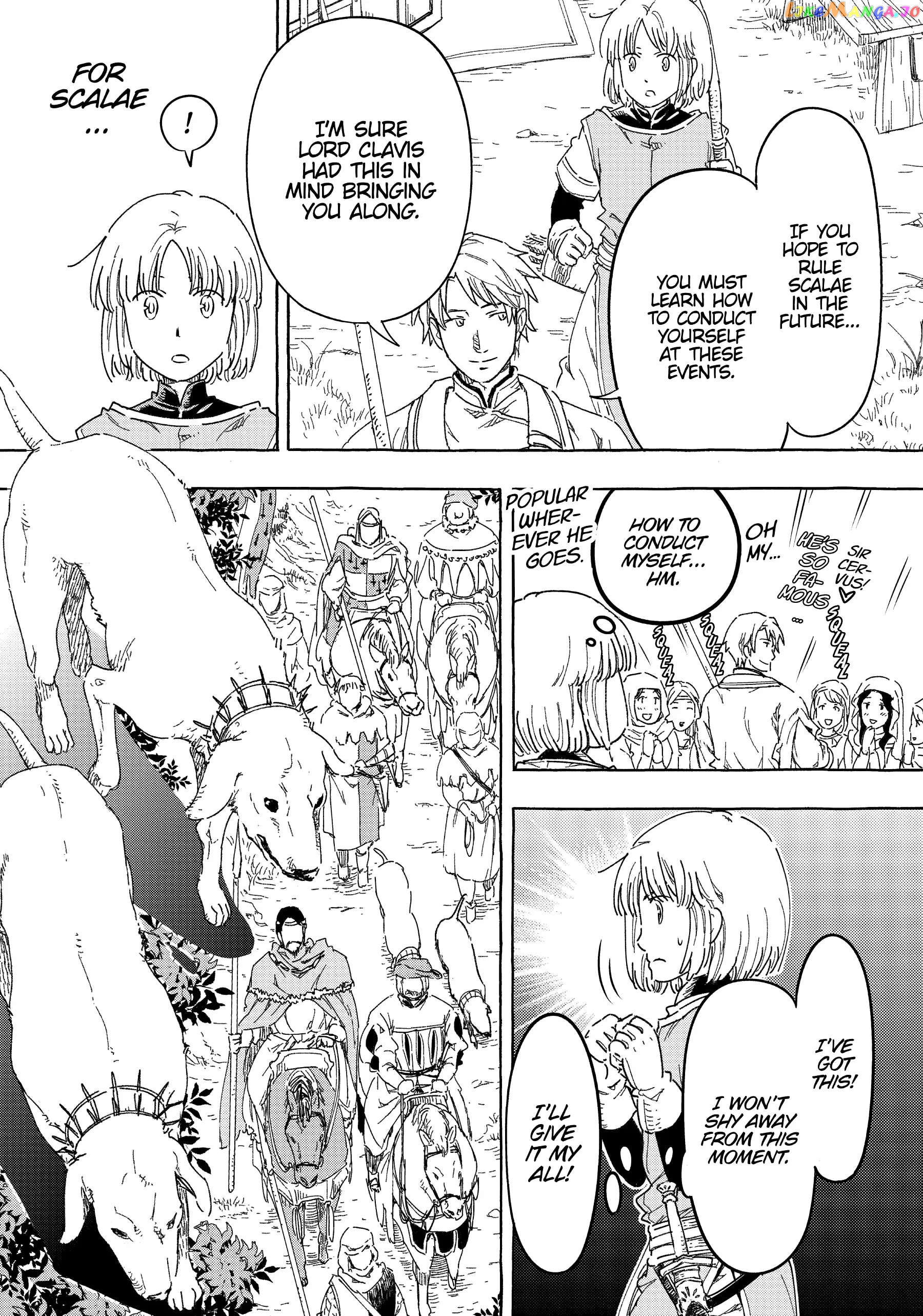 Kishi-tan wa Jouheki no Naka de Hana Hiraku Chapter 22 - page 2