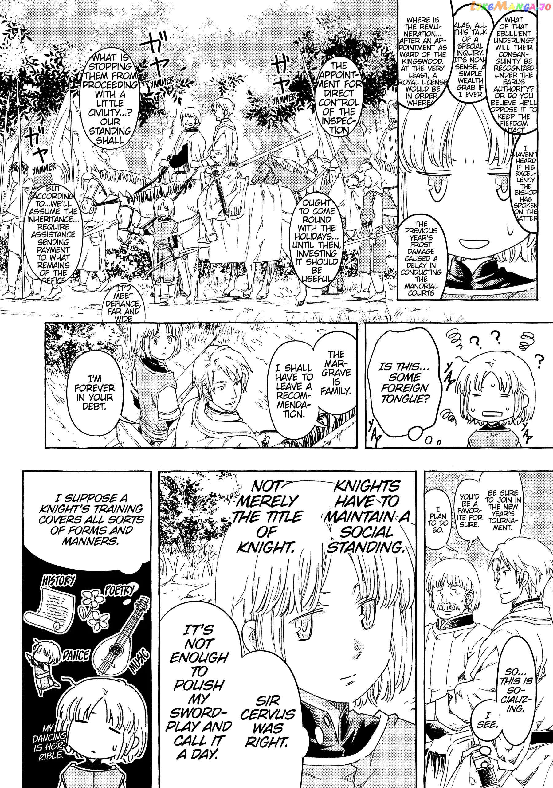 Kishi-tan wa Jouheki no Naka de Hana Hiraku Chapter 22 - page 3