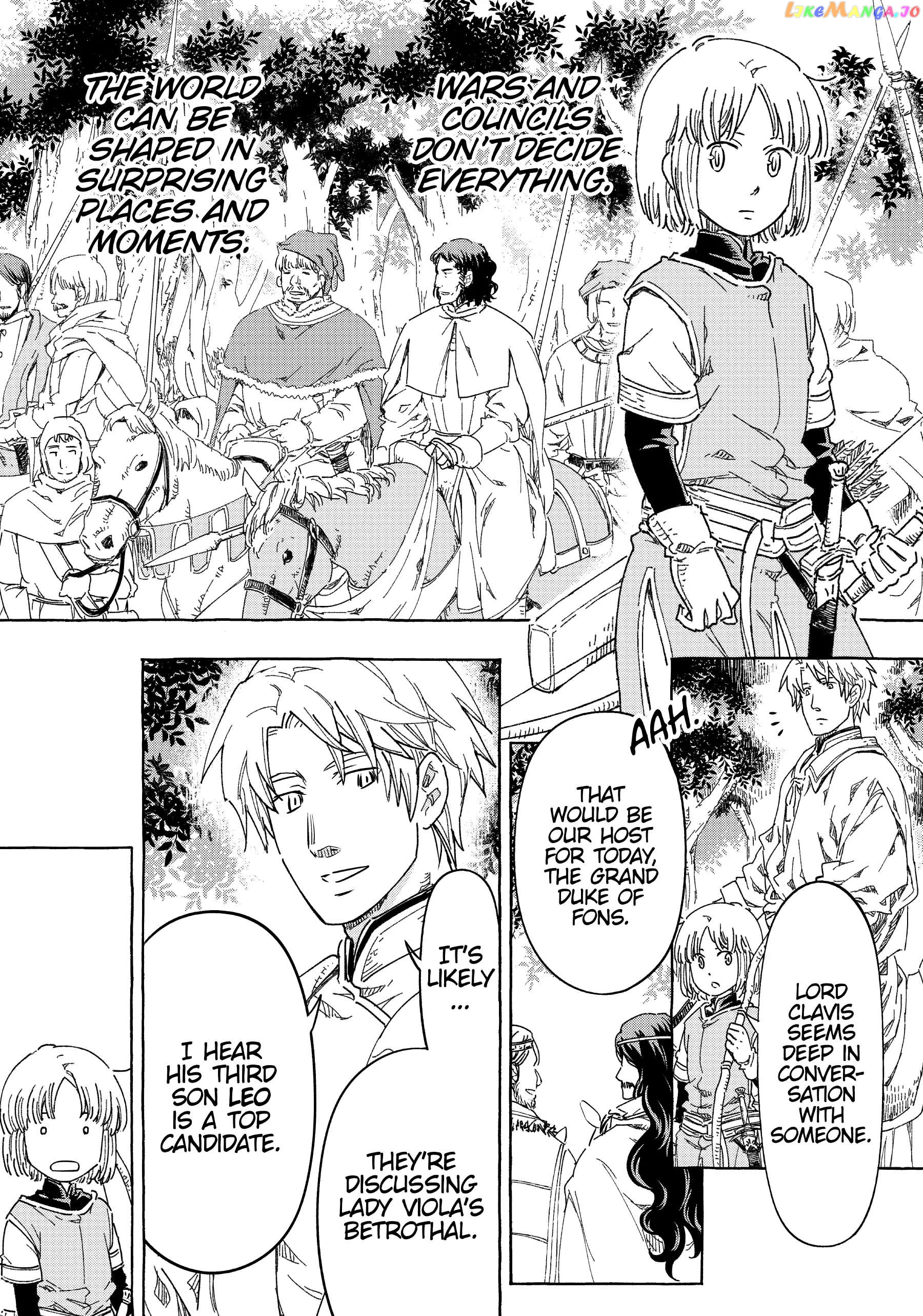 Kishi-tan wa Jouheki no Naka de Hana Hiraku Chapter 22 - page 4