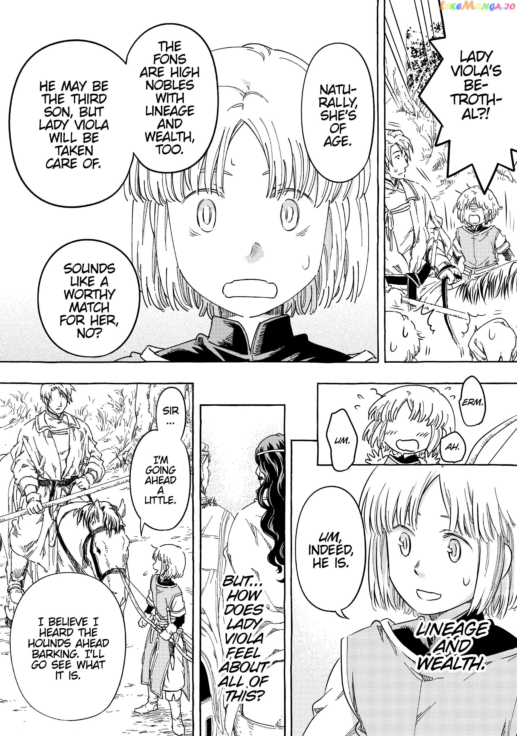 Kishi-tan wa Jouheki no Naka de Hana Hiraku Chapter 22 - page 5