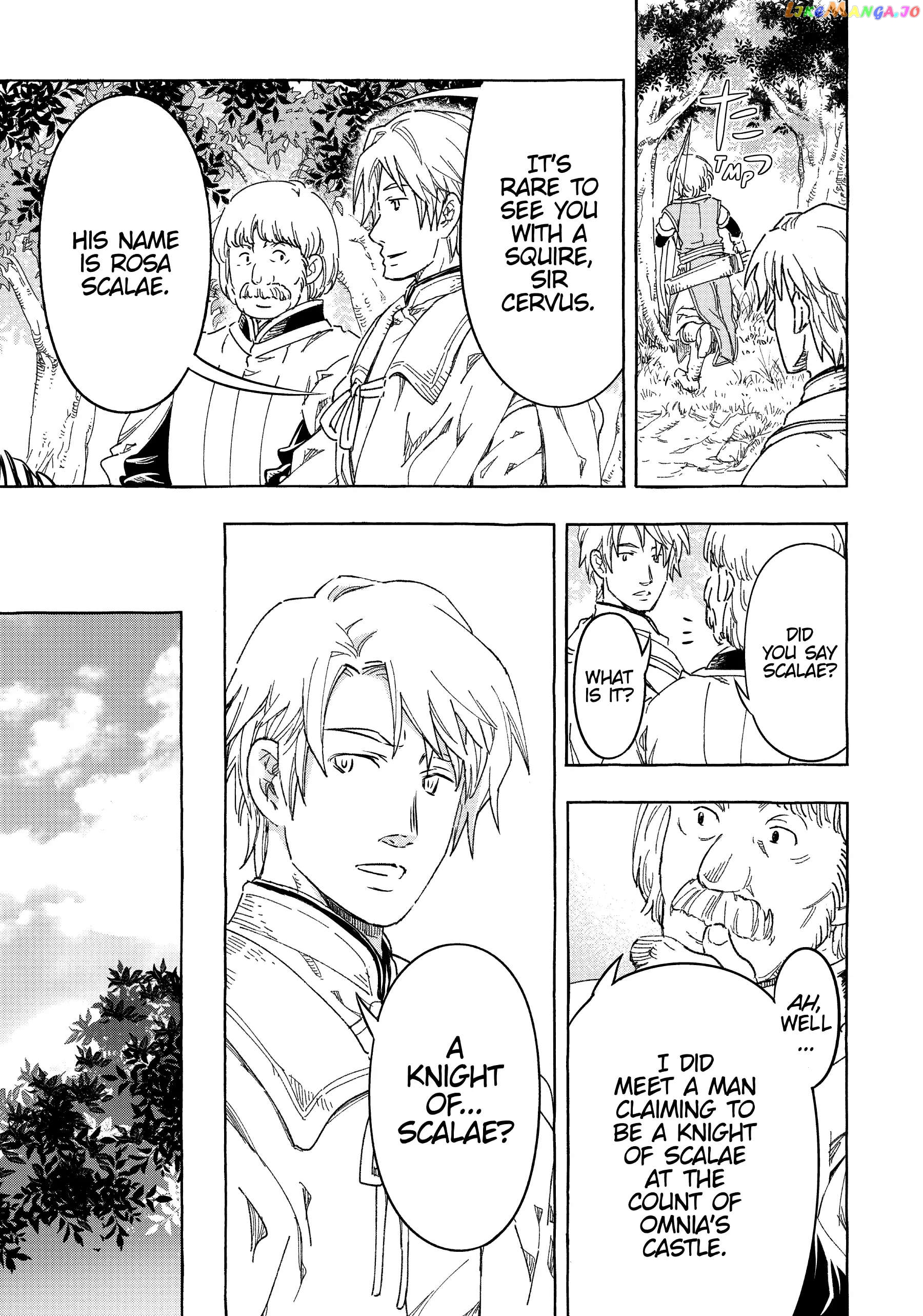 Kishi-tan wa Jouheki no Naka de Hana Hiraku Chapter 22 - page 6