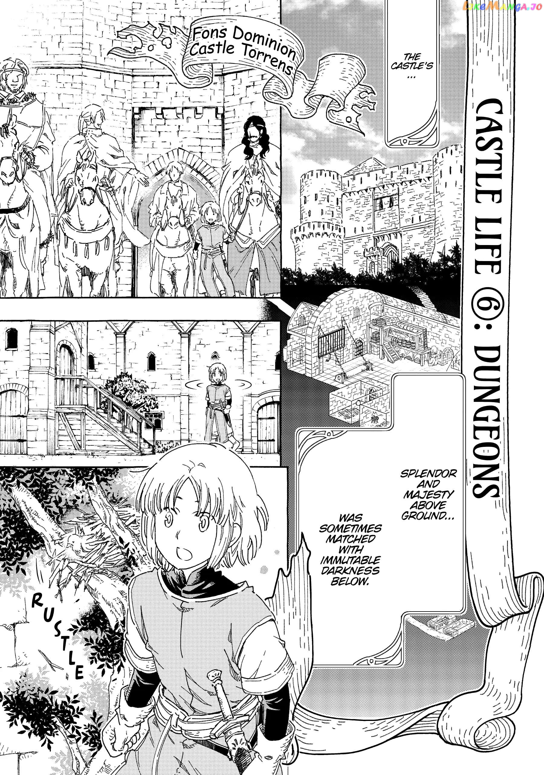 Kishi-tan wa Jouheki no Naka de Hana Hiraku Chapter 22.5 - page 1