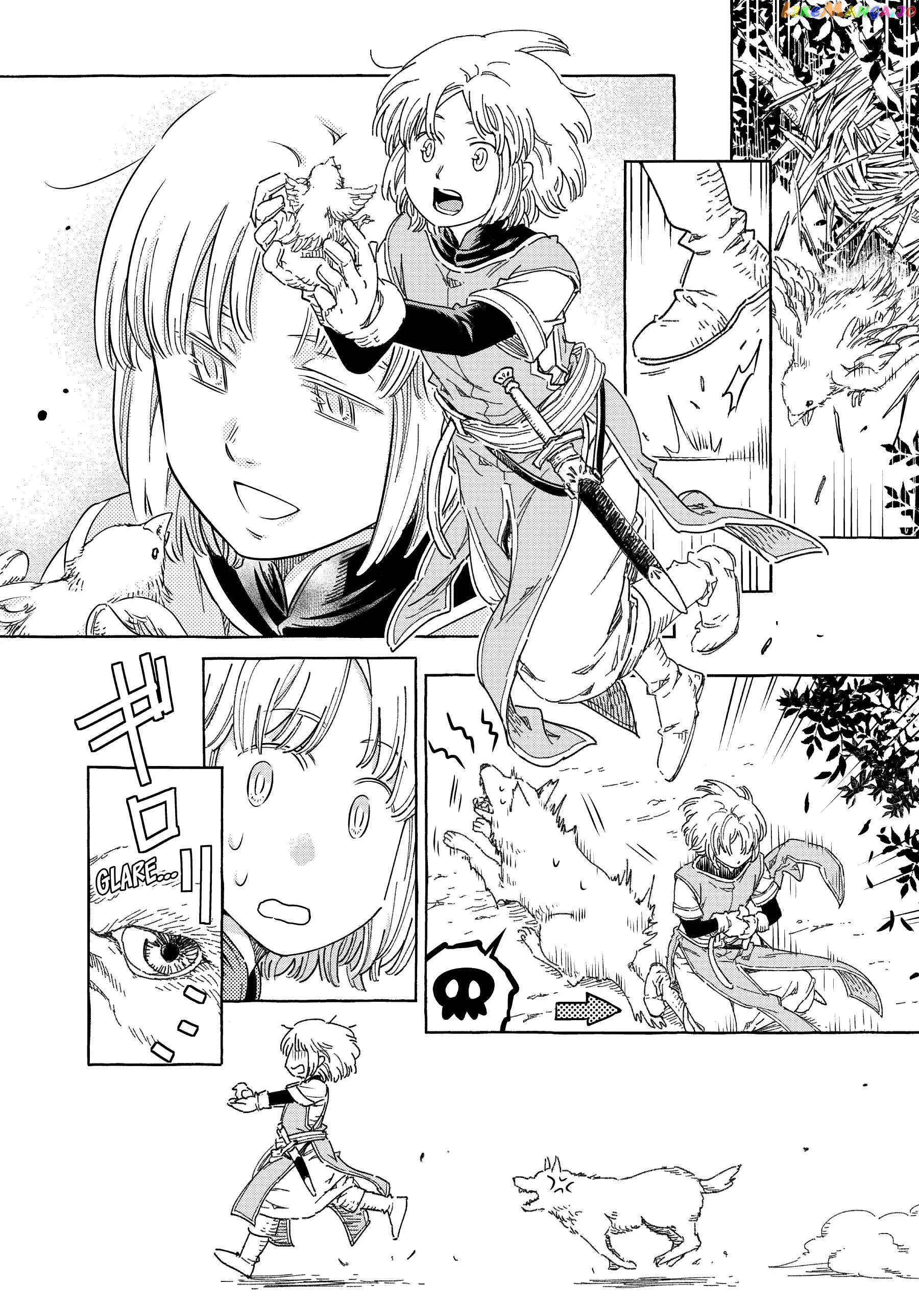 Kishi-tan wa Jouheki no Naka de Hana Hiraku Chapter 22.5 - page 2