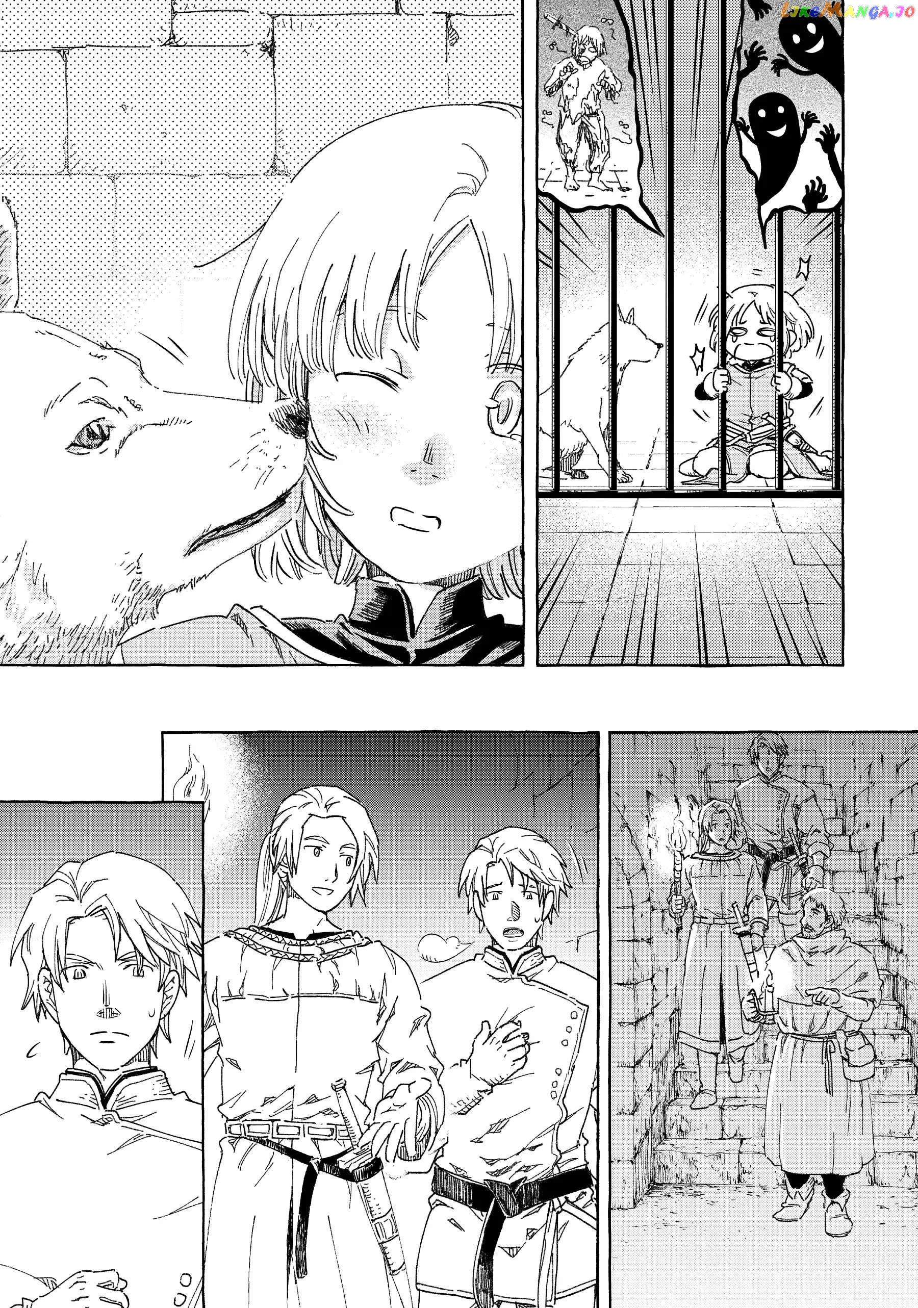 Kishi-tan wa Jouheki no Naka de Hana Hiraku Chapter 22.5 - page 5
