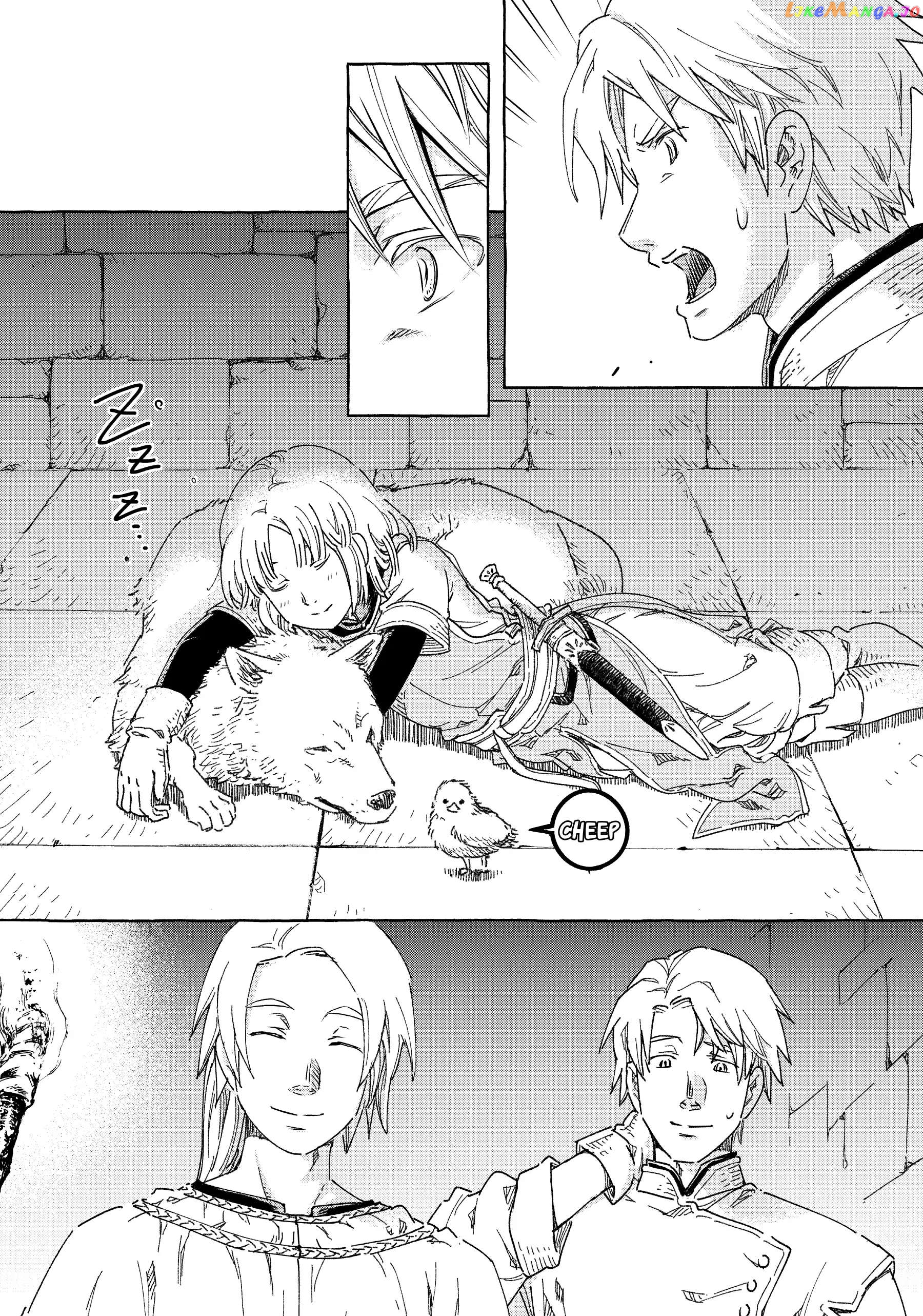 Kishi-tan wa Jouheki no Naka de Hana Hiraku Chapter 22.5 - page 6