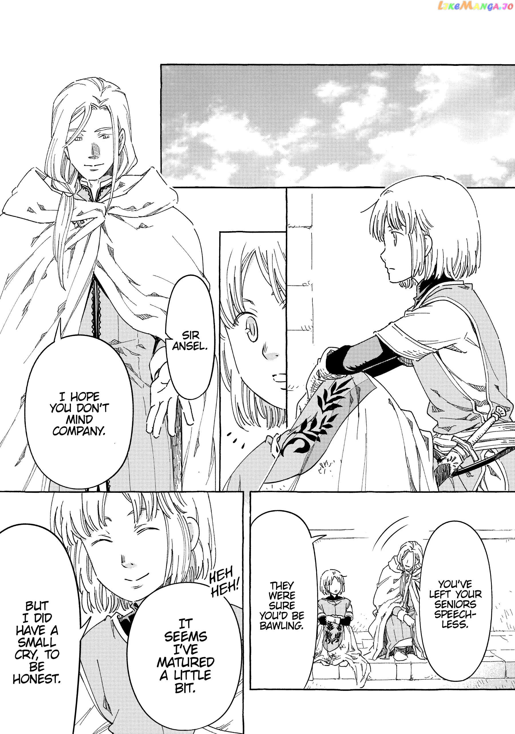 Kishi-tan wa Jouheki no Naka de Hana Hiraku Chapter 25 - page 12