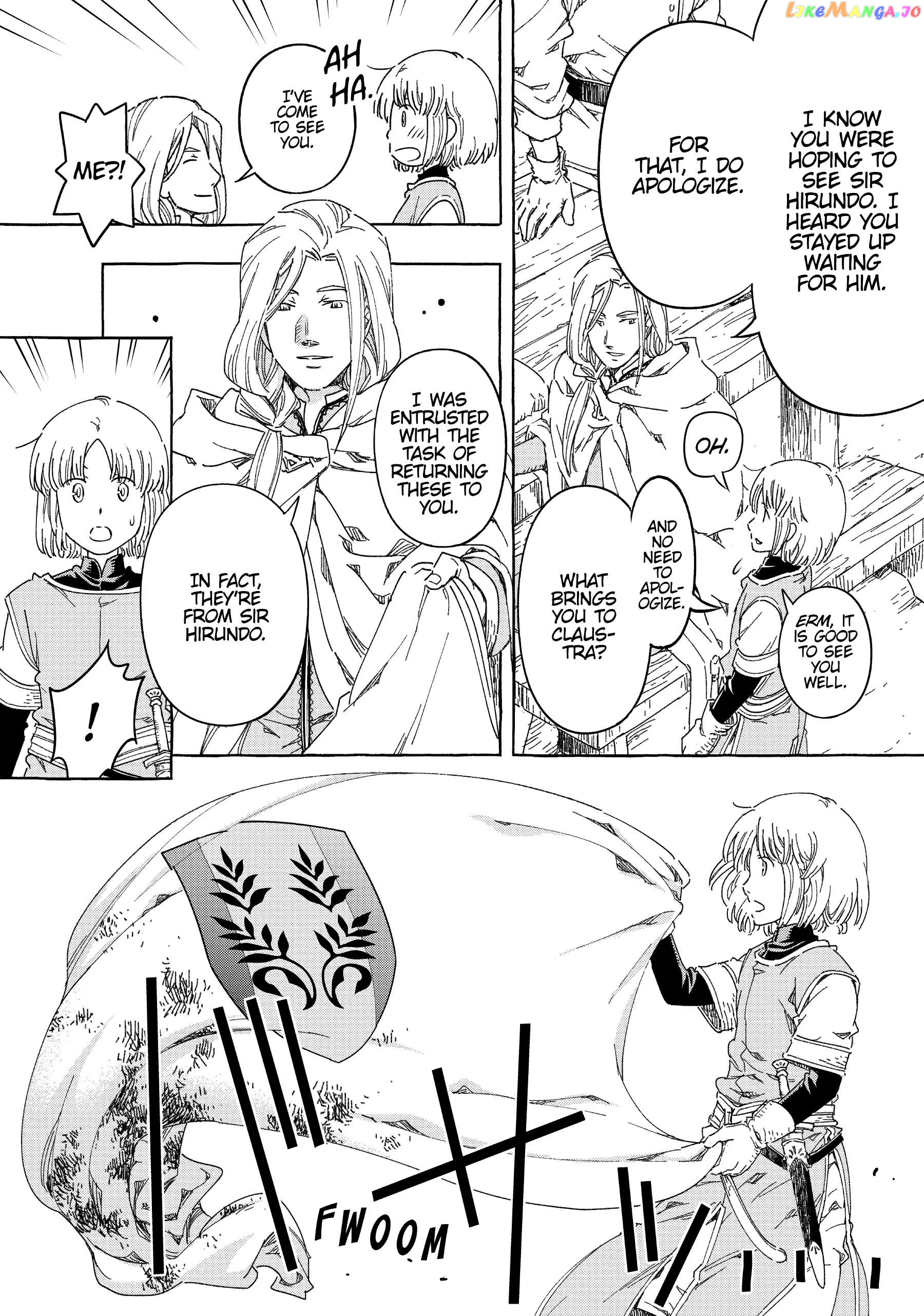 Kishi-tan wa Jouheki no Naka de Hana Hiraku Chapter 25 - page 4