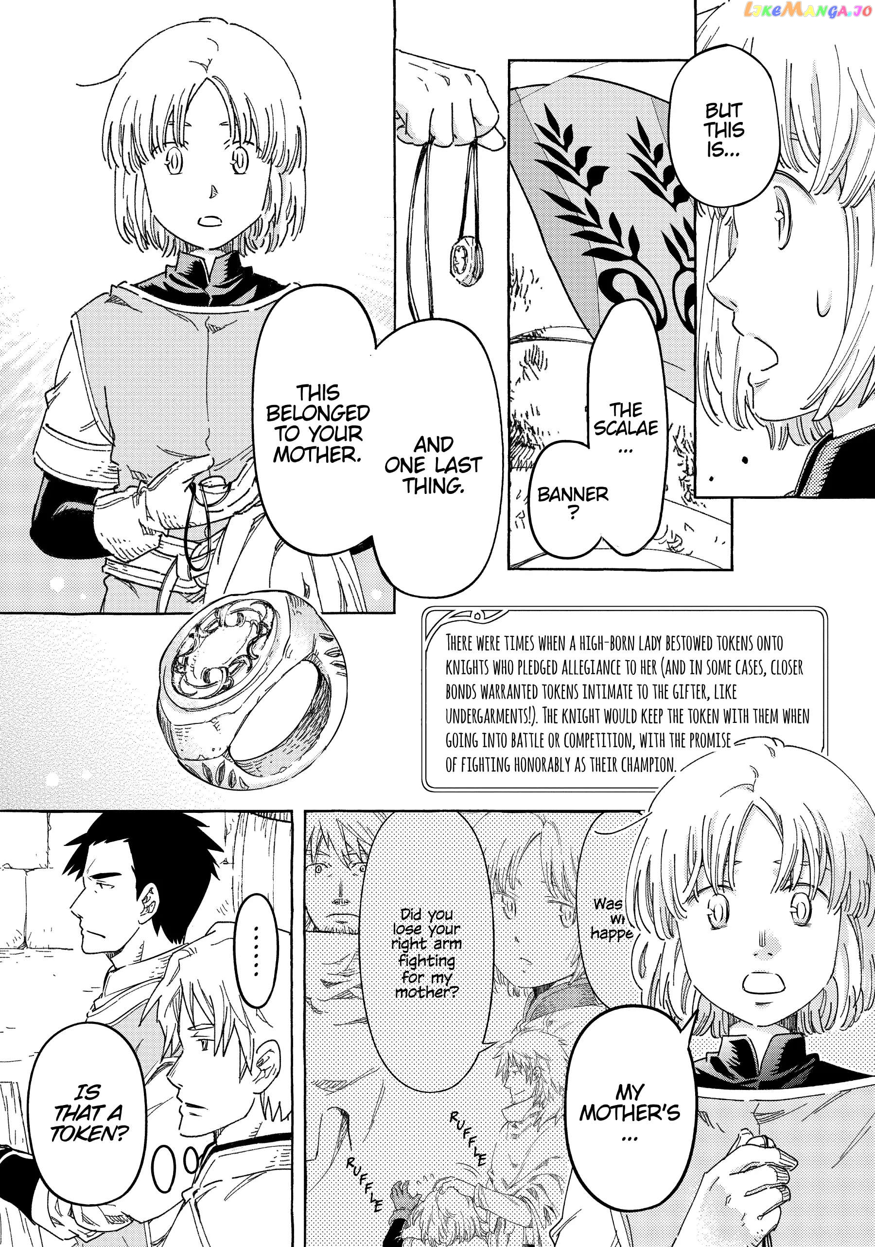 Kishi-tan wa Jouheki no Naka de Hana Hiraku Chapter 25 - page 5