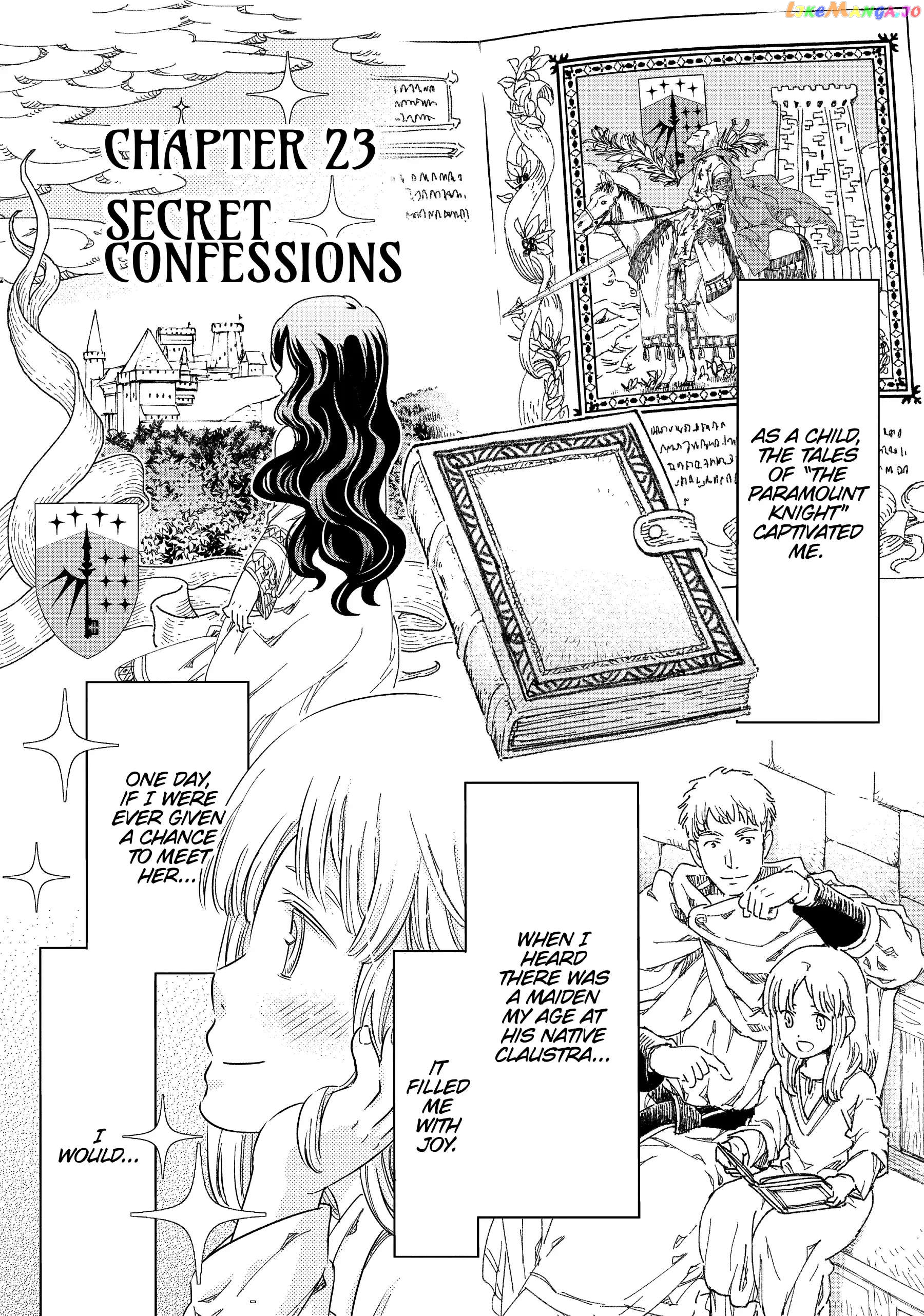 Kishi-tan wa Jouheki no Naka de Hana Hiraku Chapter 23 - page 1