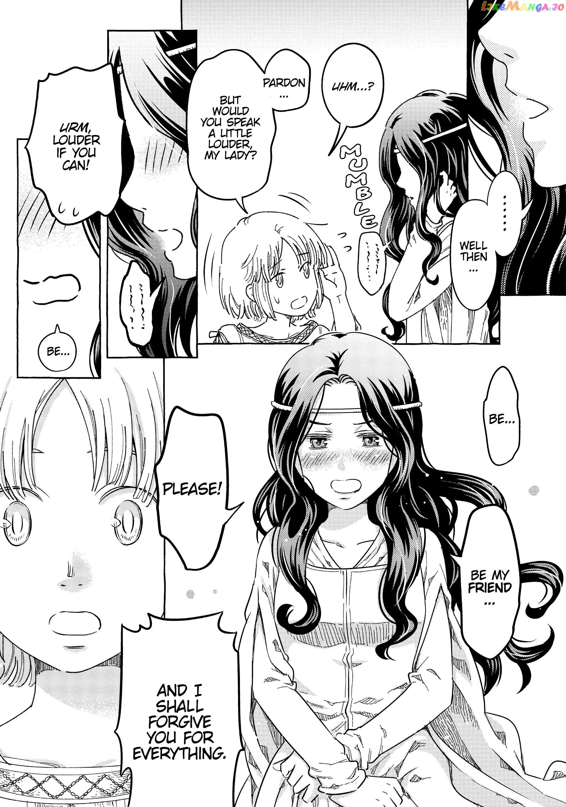 Kishi-tan wa Jouheki no Naka de Hana Hiraku Chapter 23 - page 13