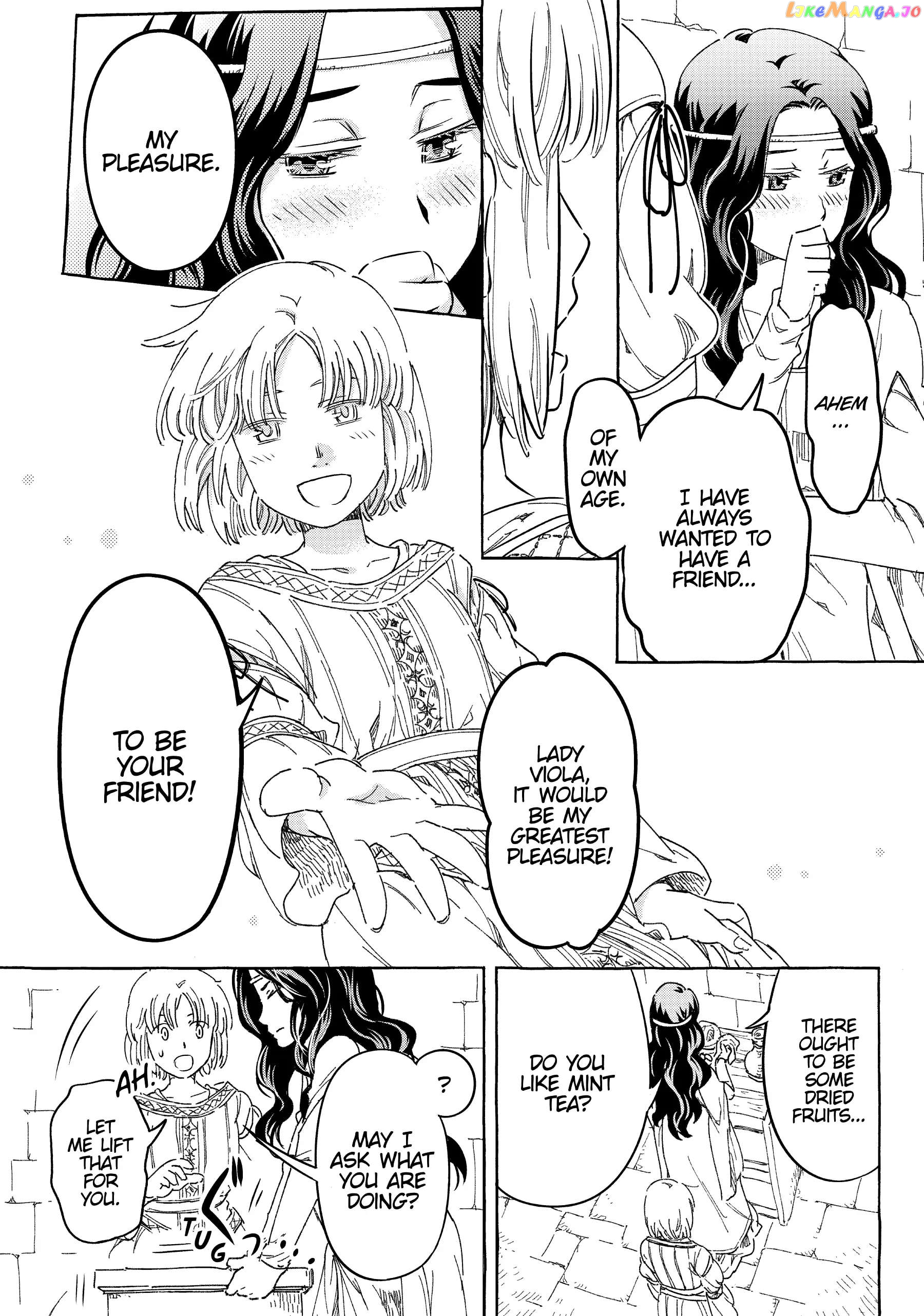 Kishi-tan wa Jouheki no Naka de Hana Hiraku Chapter 23 - page 14