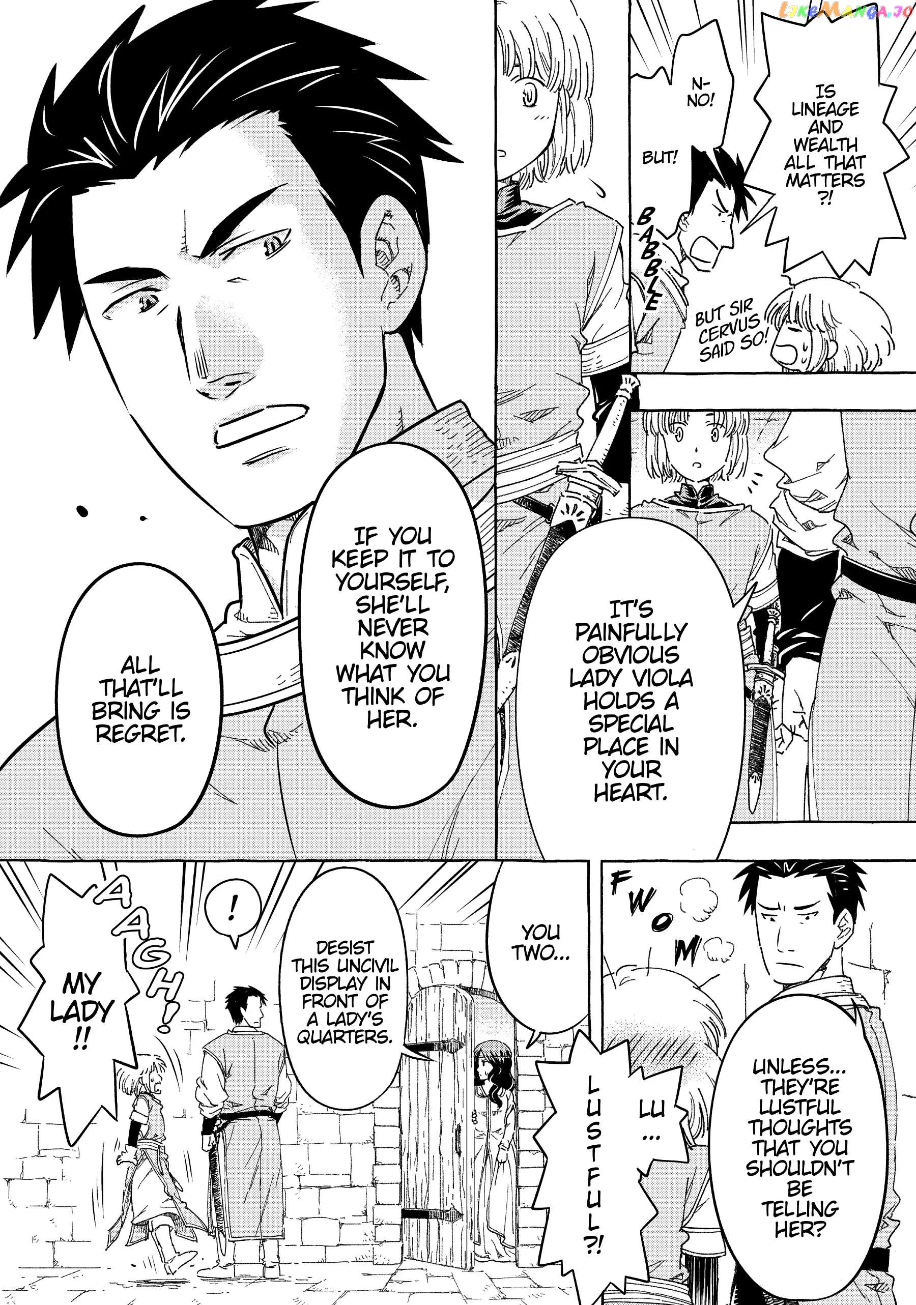 Kishi-tan wa Jouheki no Naka de Hana Hiraku Chapter 23 - page 3