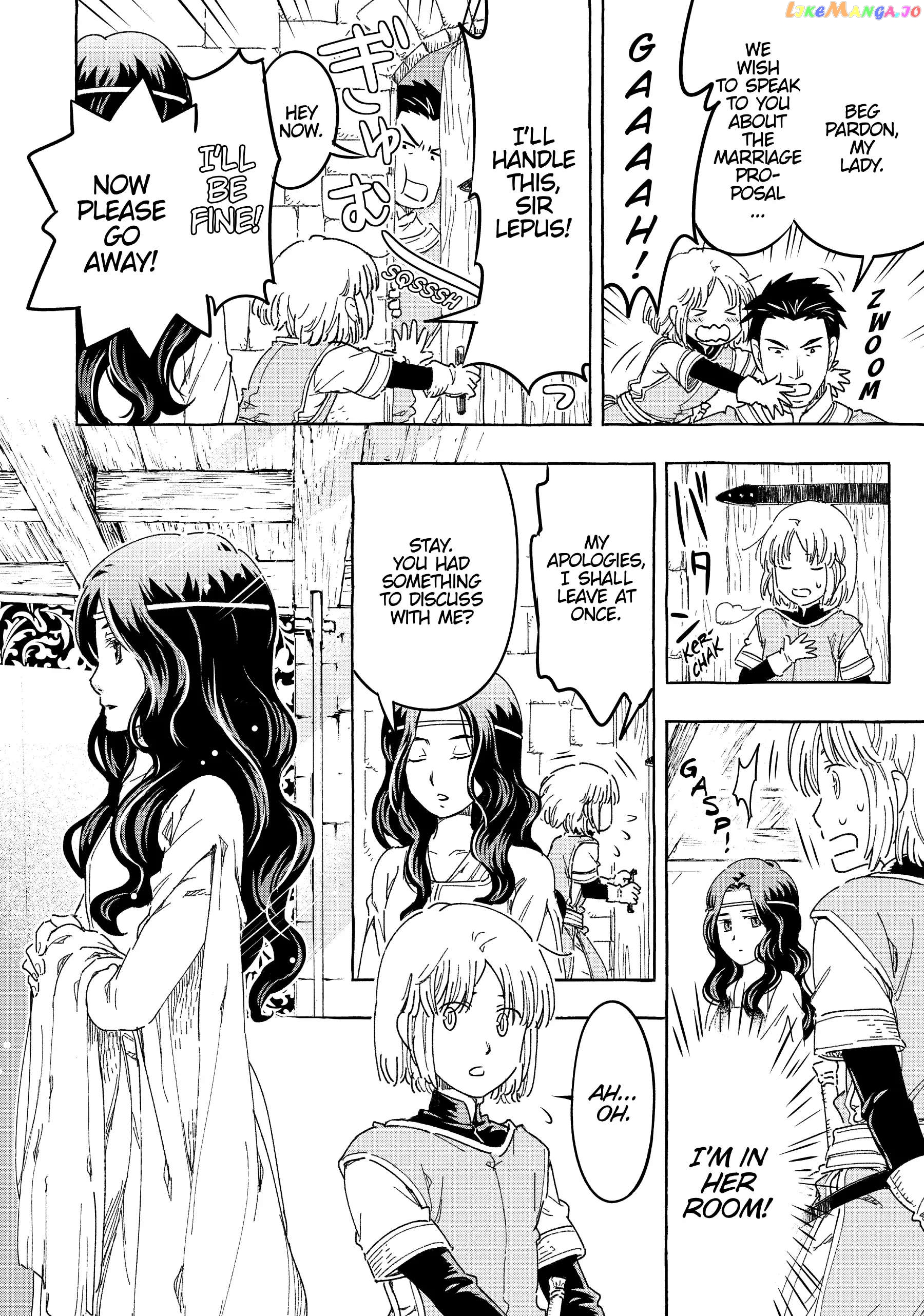 Kishi-tan wa Jouheki no Naka de Hana Hiraku Chapter 23 - page 4