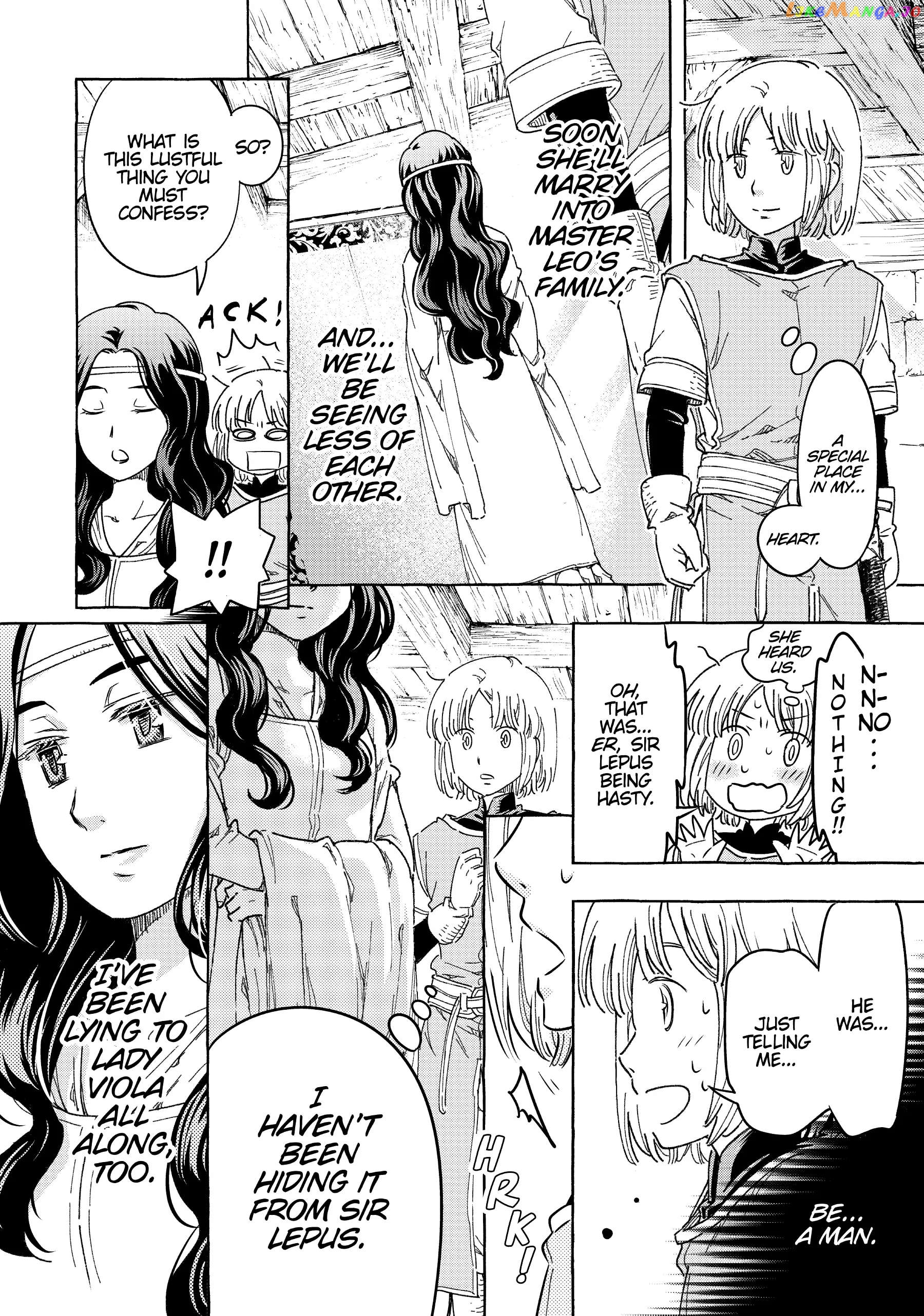 Kishi-tan wa Jouheki no Naka de Hana Hiraku Chapter 23 - page 6