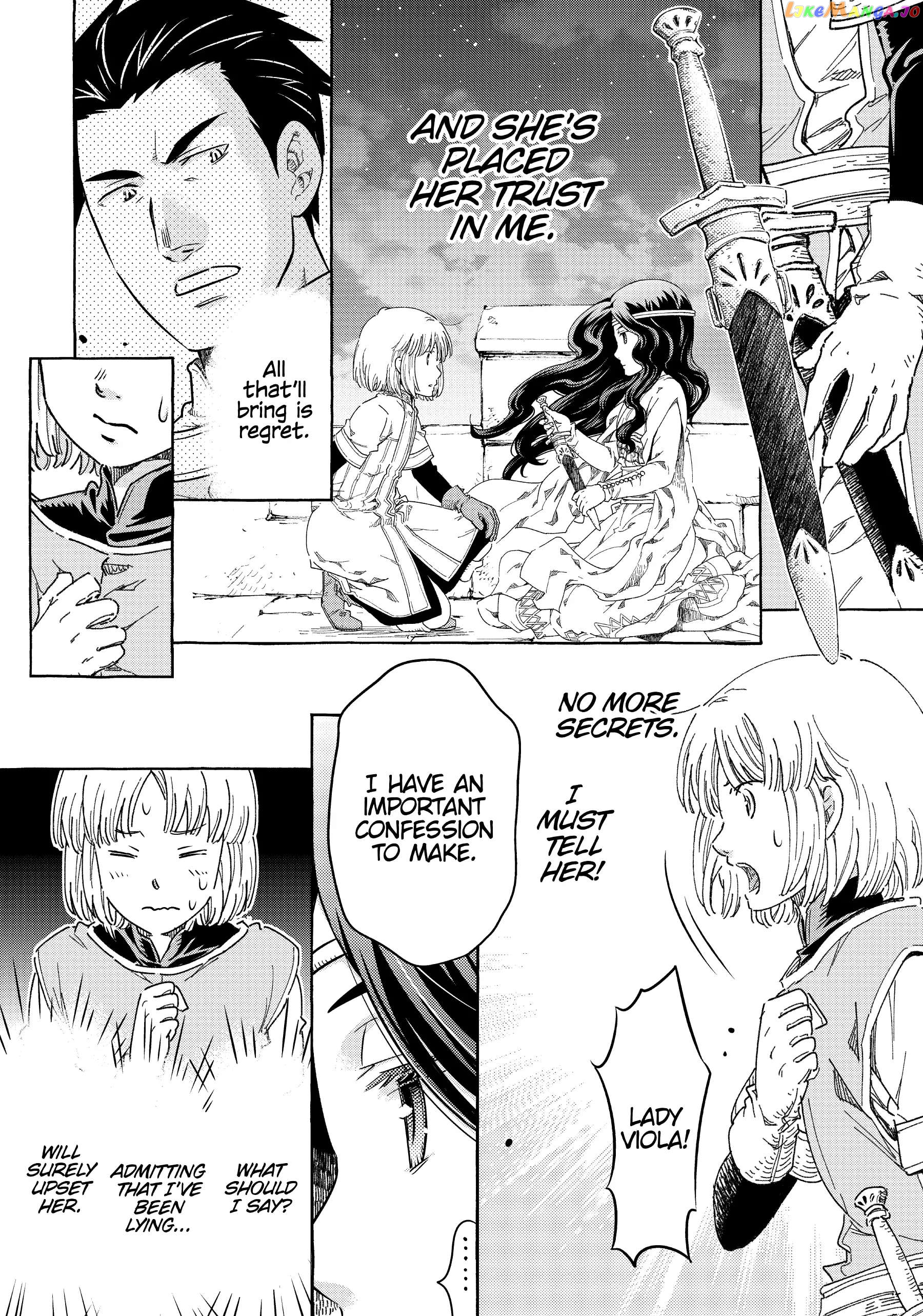 Kishi-tan wa Jouheki no Naka de Hana Hiraku Chapter 23 - page 7