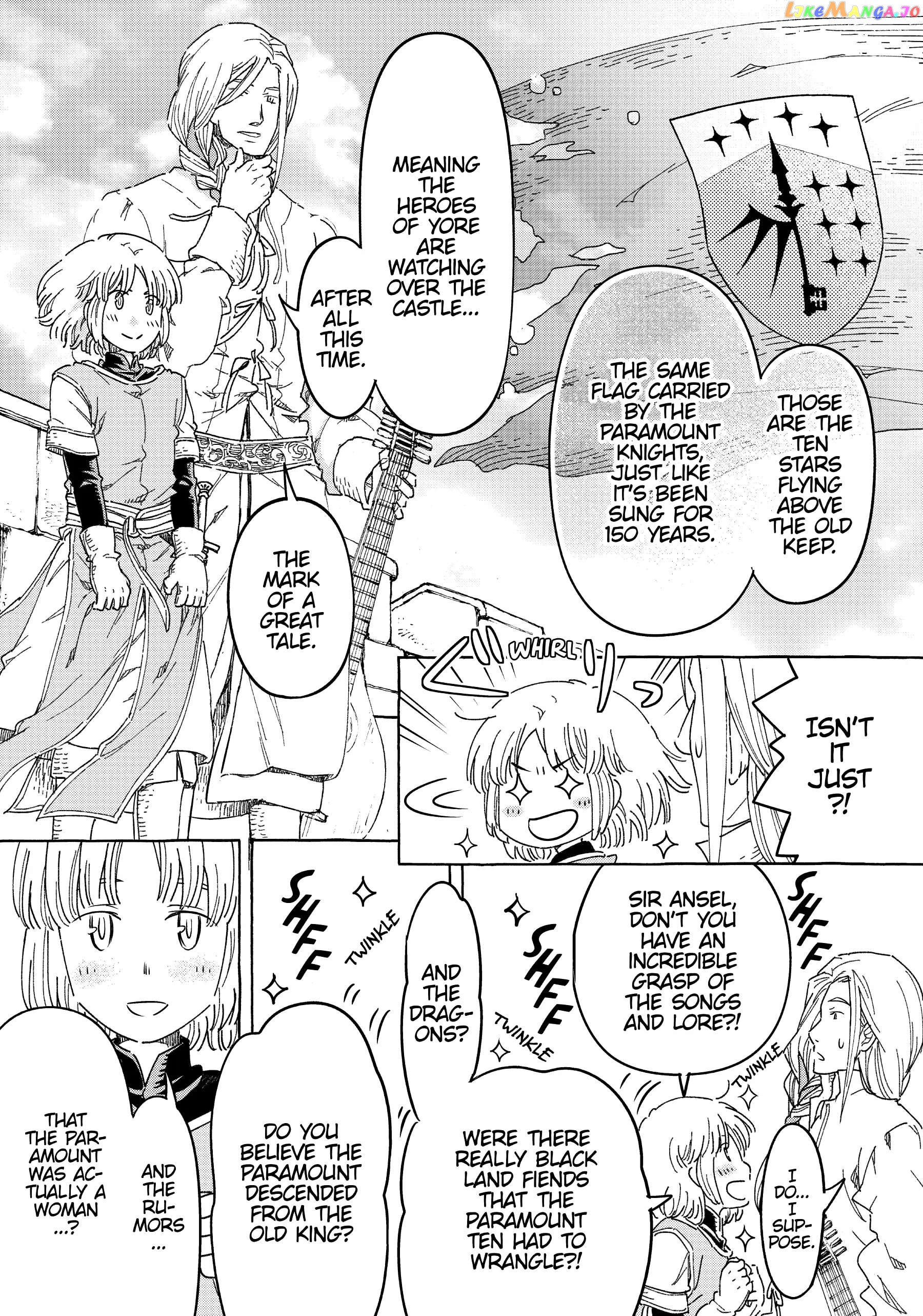 Kishi-tan wa Jouheki no Naka de Hana Hiraku Chapter 26 - page 4