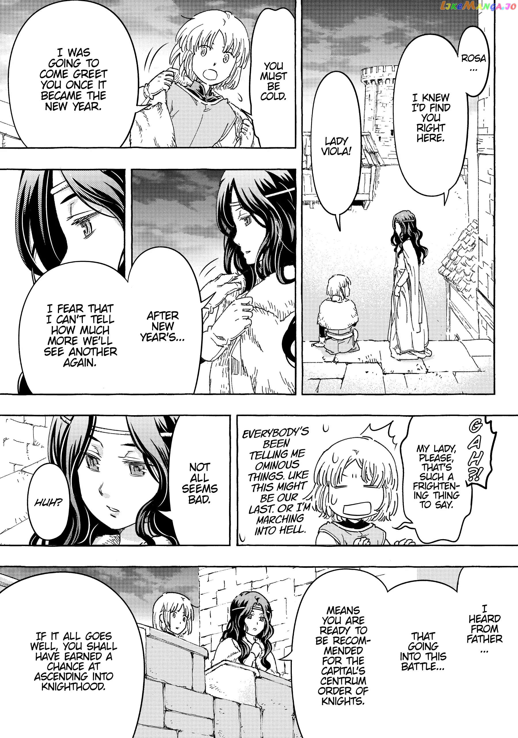 Kishi-tan wa Jouheki no Naka de Hana Hiraku Chapter 27 - page 6