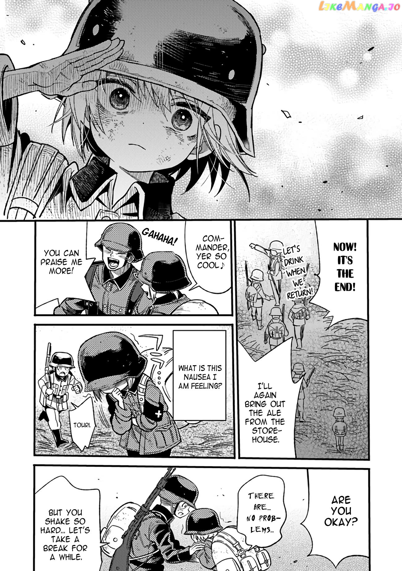 Ts Eiseihei-San No Senjou Nikki Chapter 4 - page 15