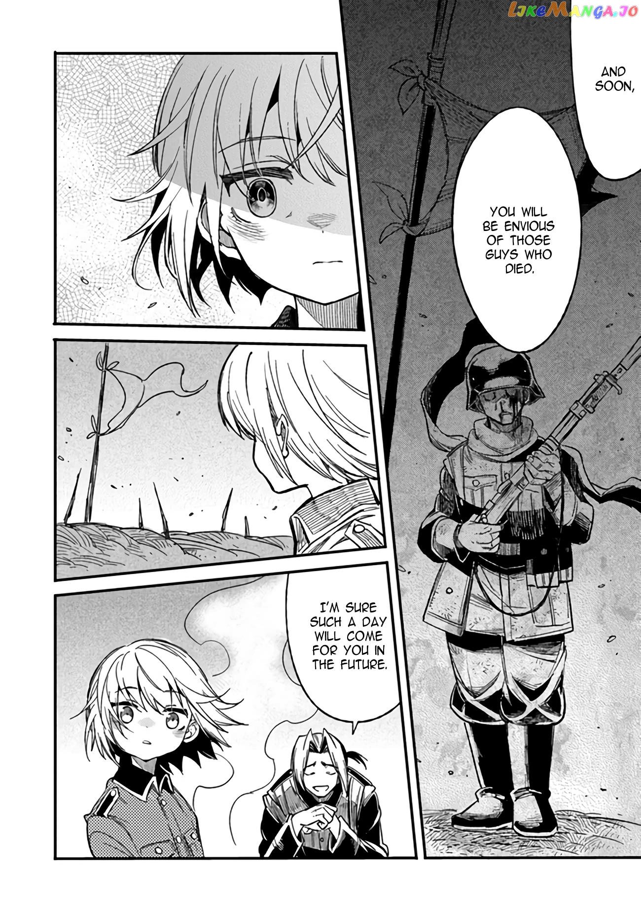 Ts Eiseihei-San No Senjou Nikki Chapter 4 - page 22