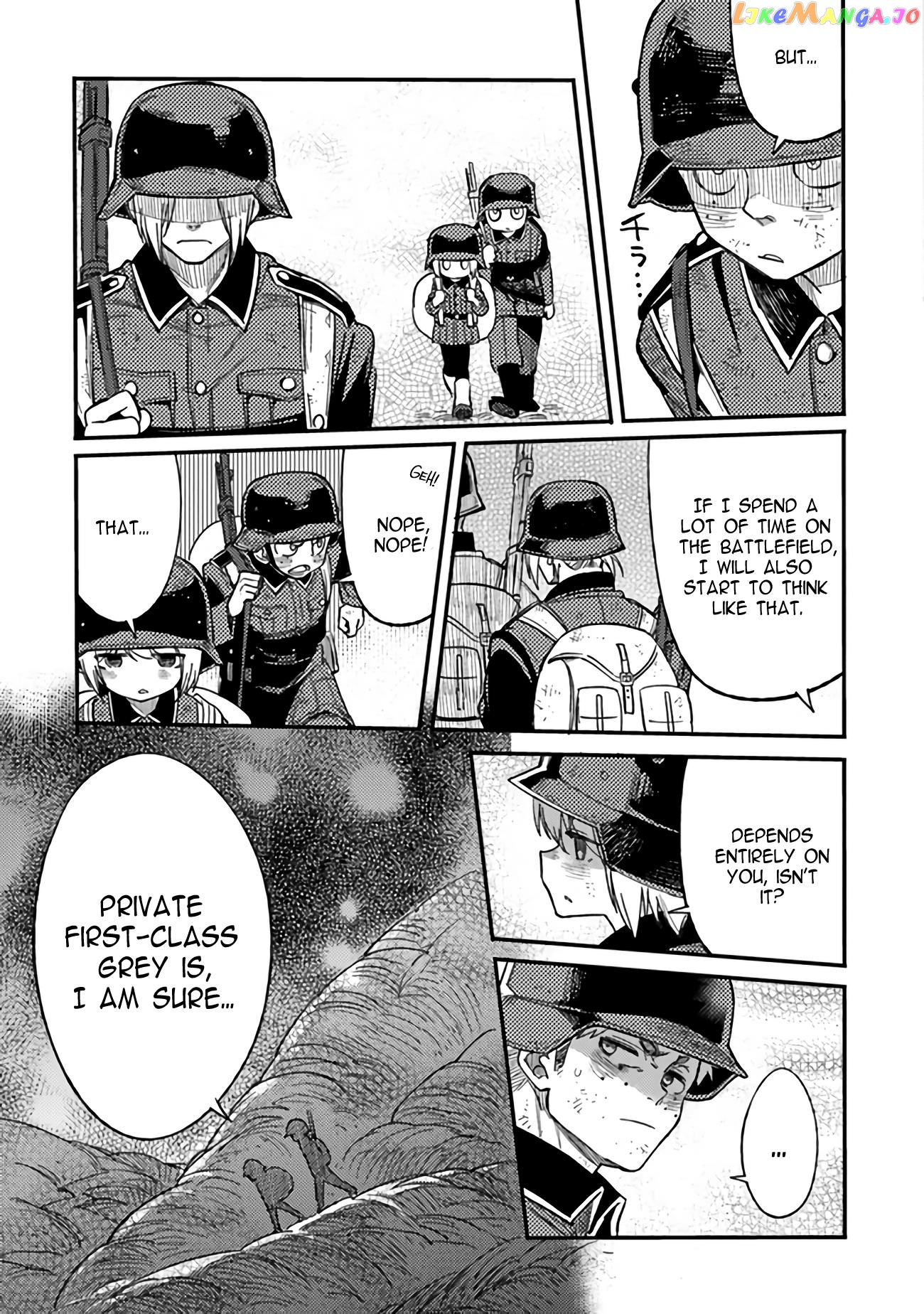 Ts Eiseihei-San No Senjou Nikki Chapter 4 - page 25