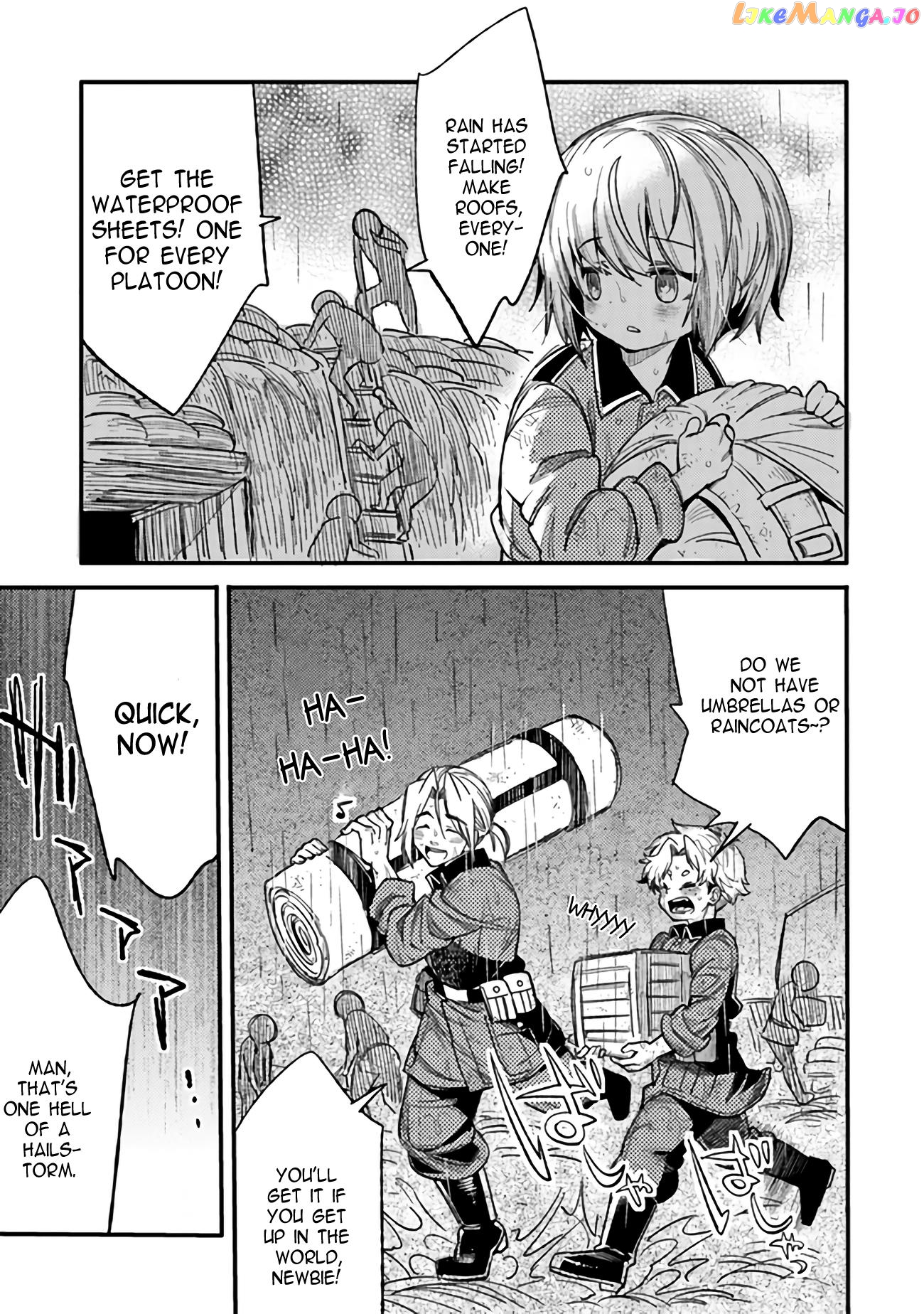 Ts Eiseihei-San No Senjou Nikki Chapter 4 - page 29