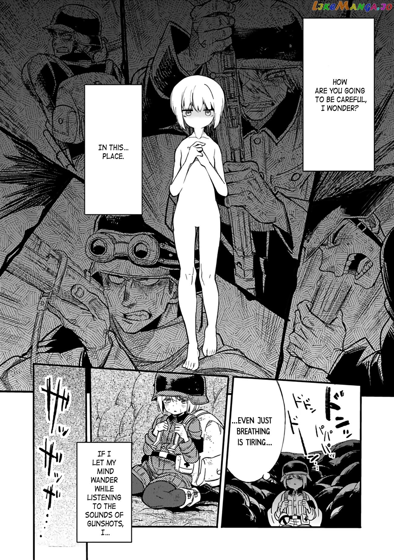 Ts Eiseihei-San No Senjou Nikki Chapter 4 - page 8