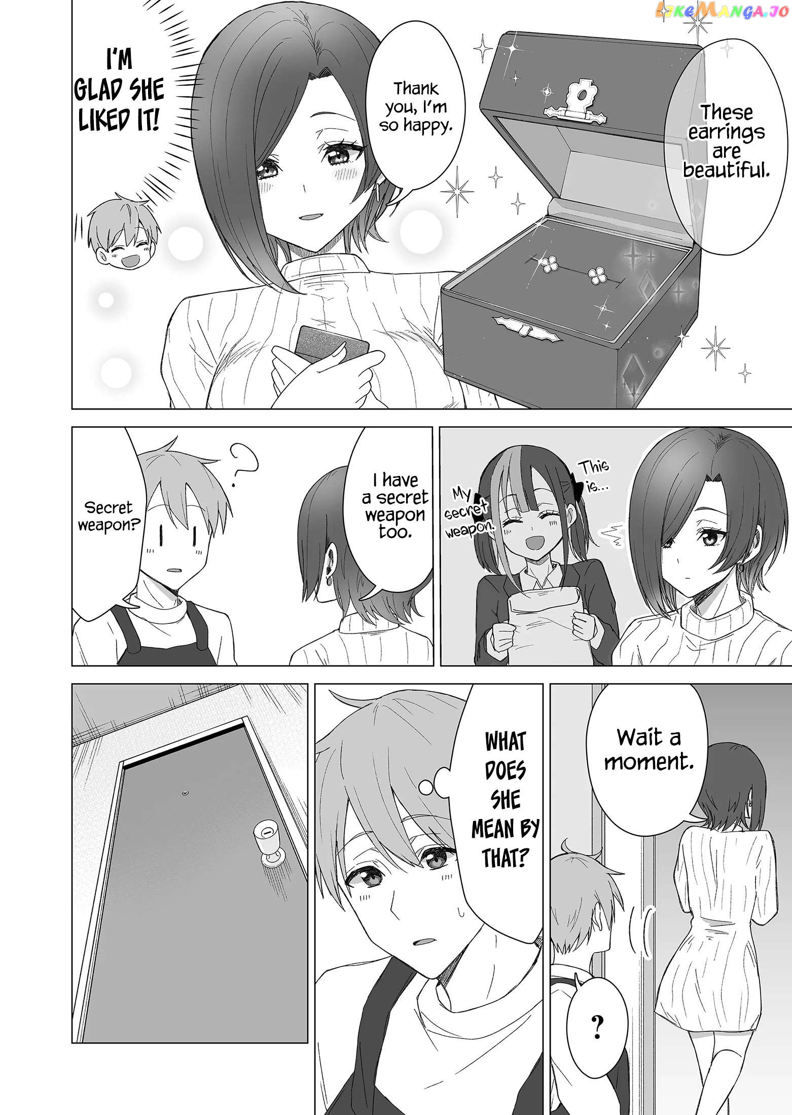 Amai-San Wa Tsumetakute Amai Chapter 19 - page 7