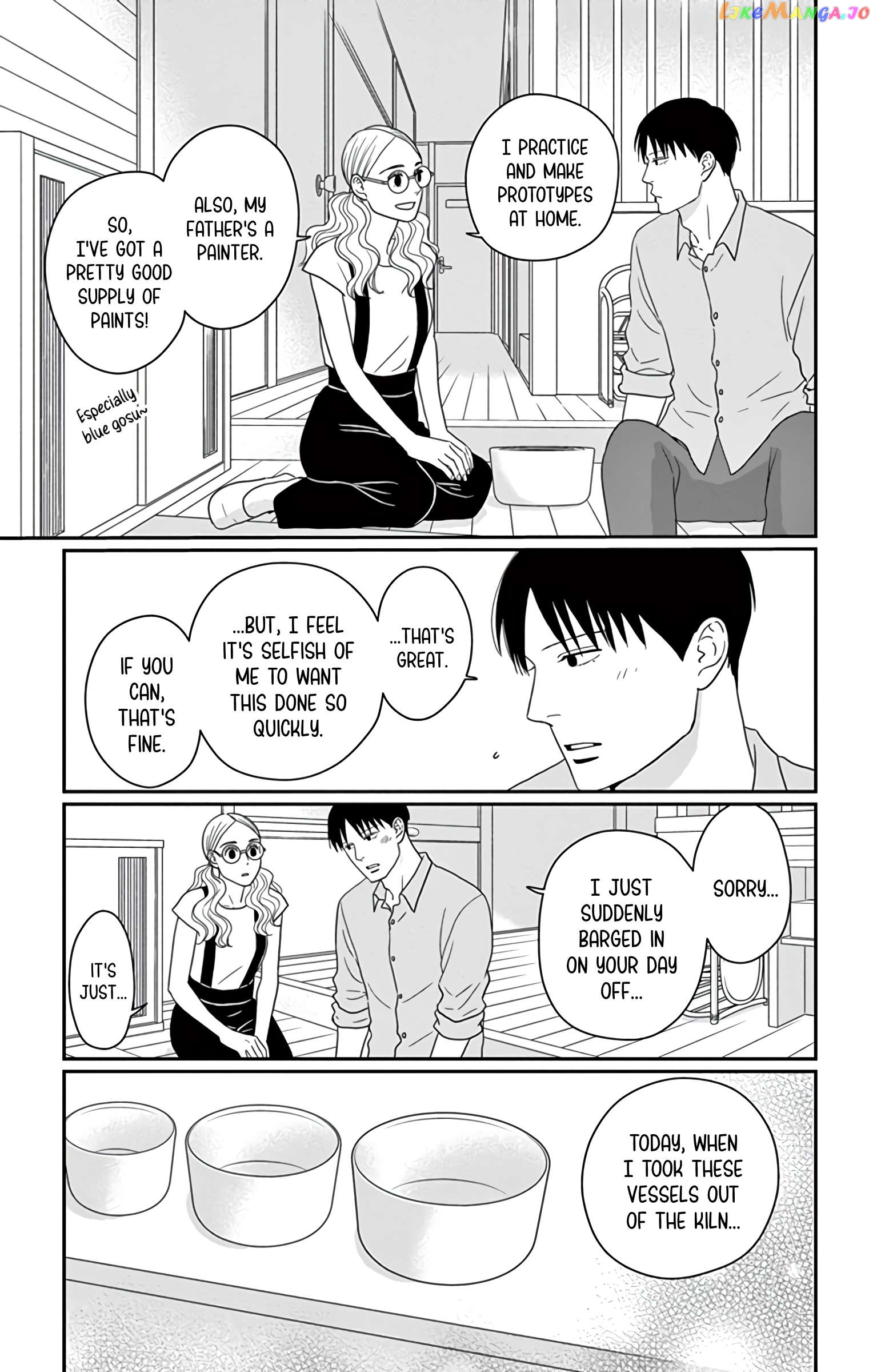 Ao No Hana Utsuwa No Mori Chapter 24 - page 14